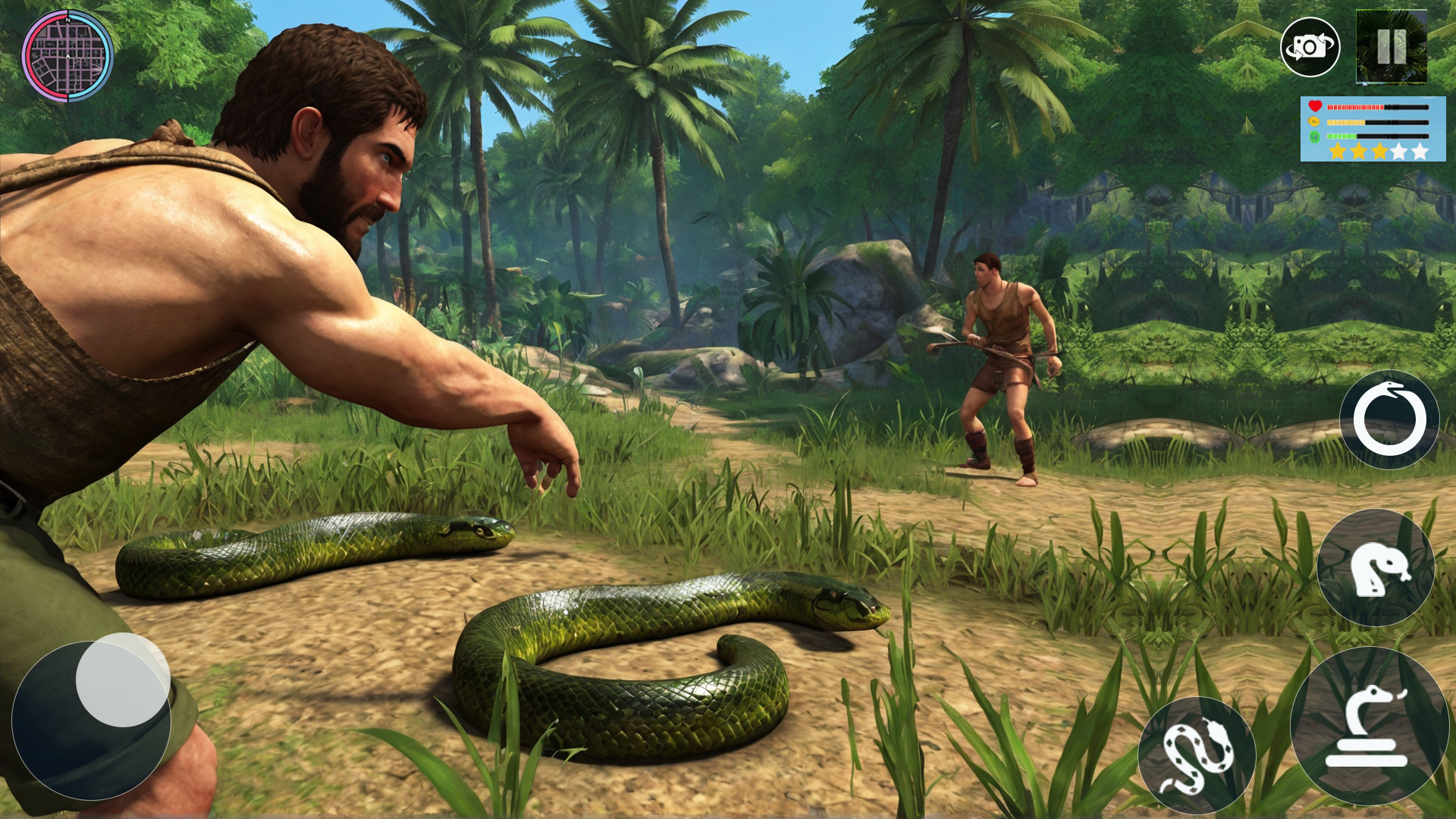 اسکرین شات 4 بازی Hungry Anaconda Snake Sim 3D