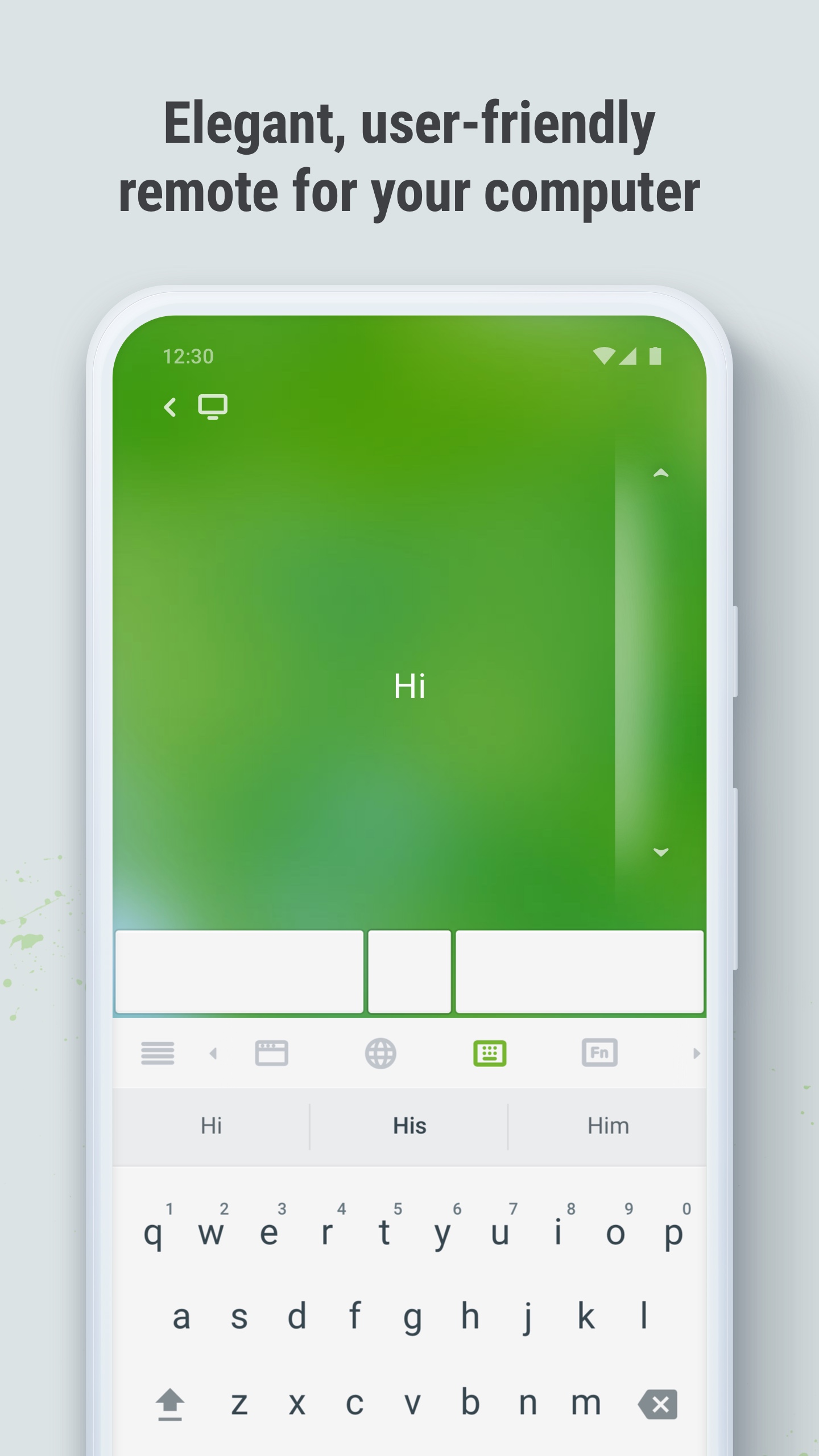 اسکرین شات 1 برنامه Remote Mouse