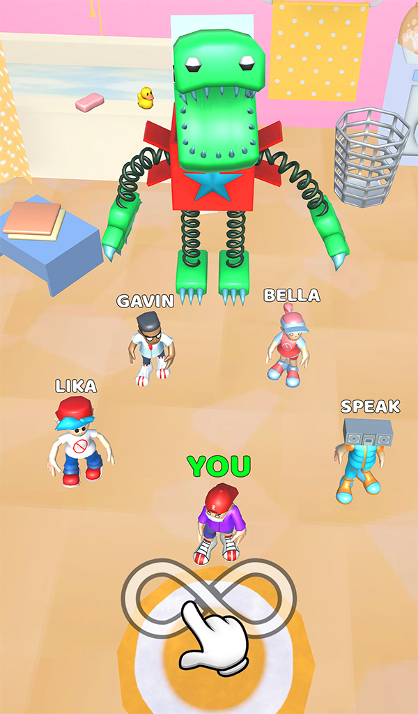 اسکرین شات 1 بازی Hunt N Seek: Survival Rainbow