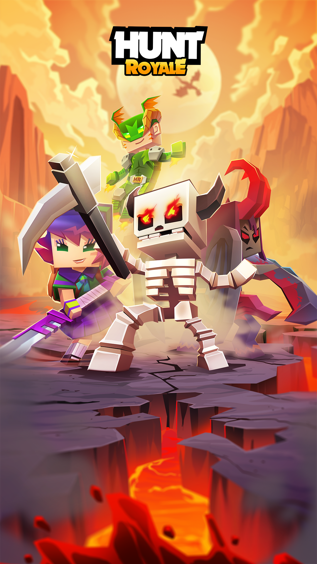 اسکرین شات 1 بازی Hunt Royale: Action RPG Battle