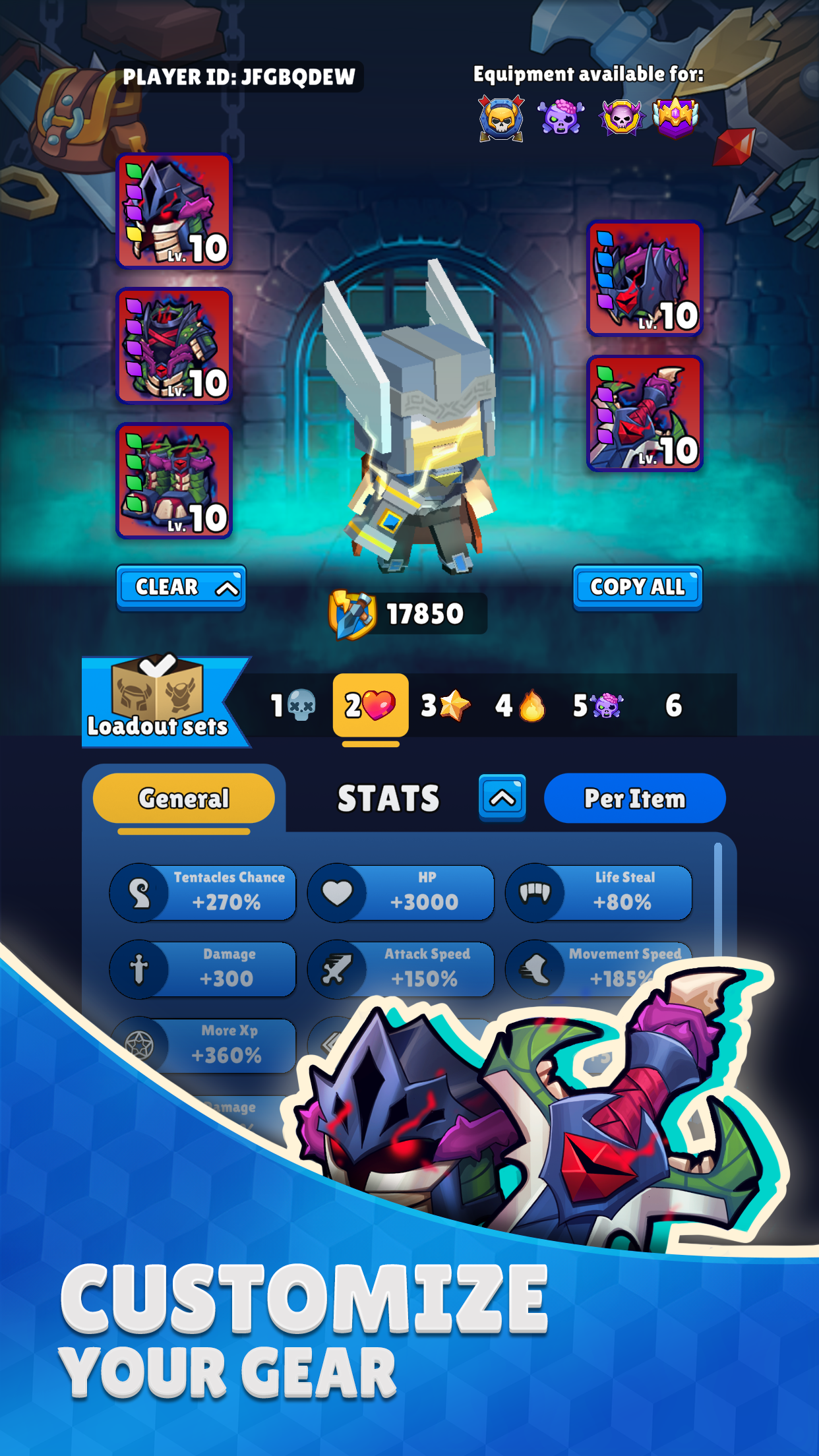 اسکرین شات 4 بازی Hunt Royale: Action RPG Battle