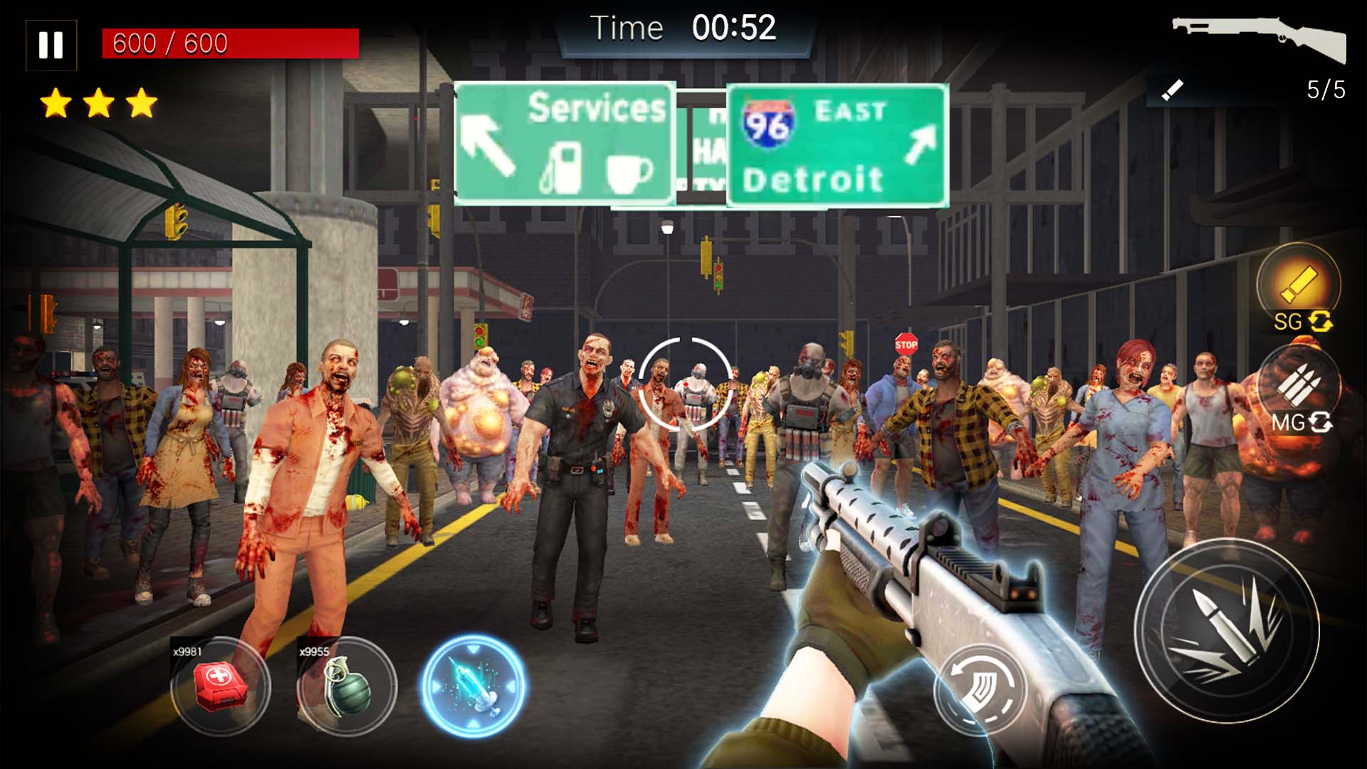 اسکرین شات 5 بازی Zombie Virus: K-Zombie