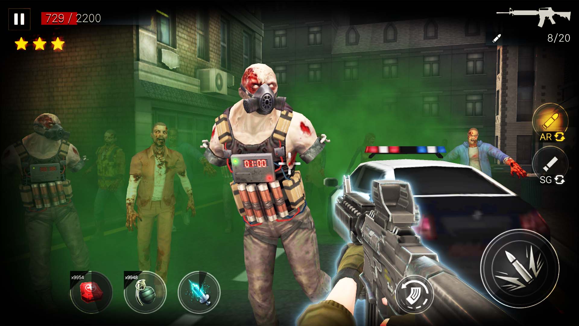 اسکرین شات 6 بازی Zombie Virus: K-Zombie
