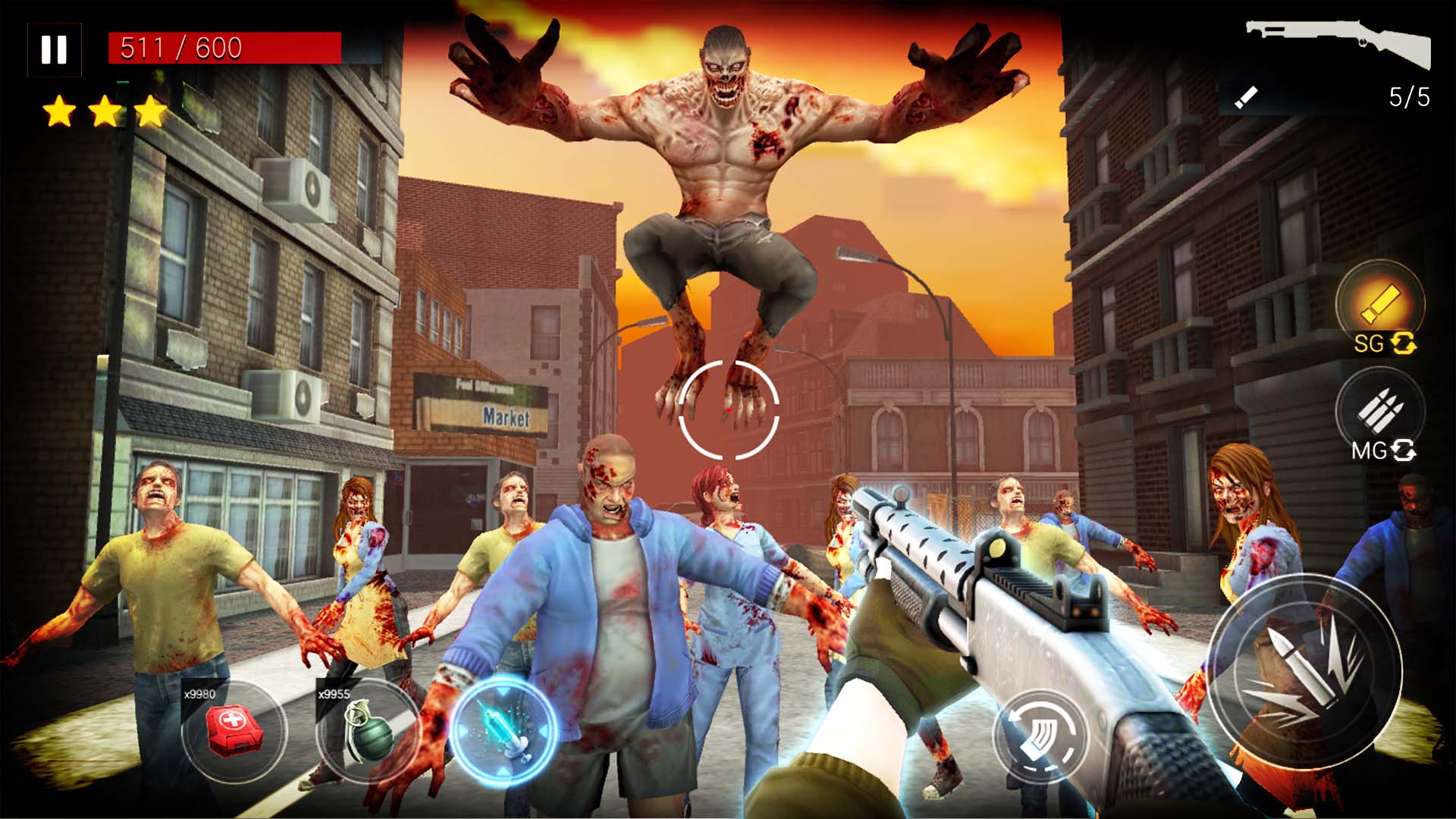 اسکرین شات 4 بازی Zombie Virus: K-Zombie