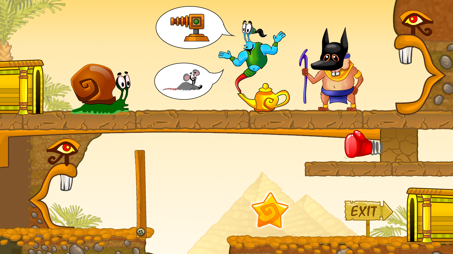 اسکرین شات 3 بازی Snail Bob 1: Adventure Game