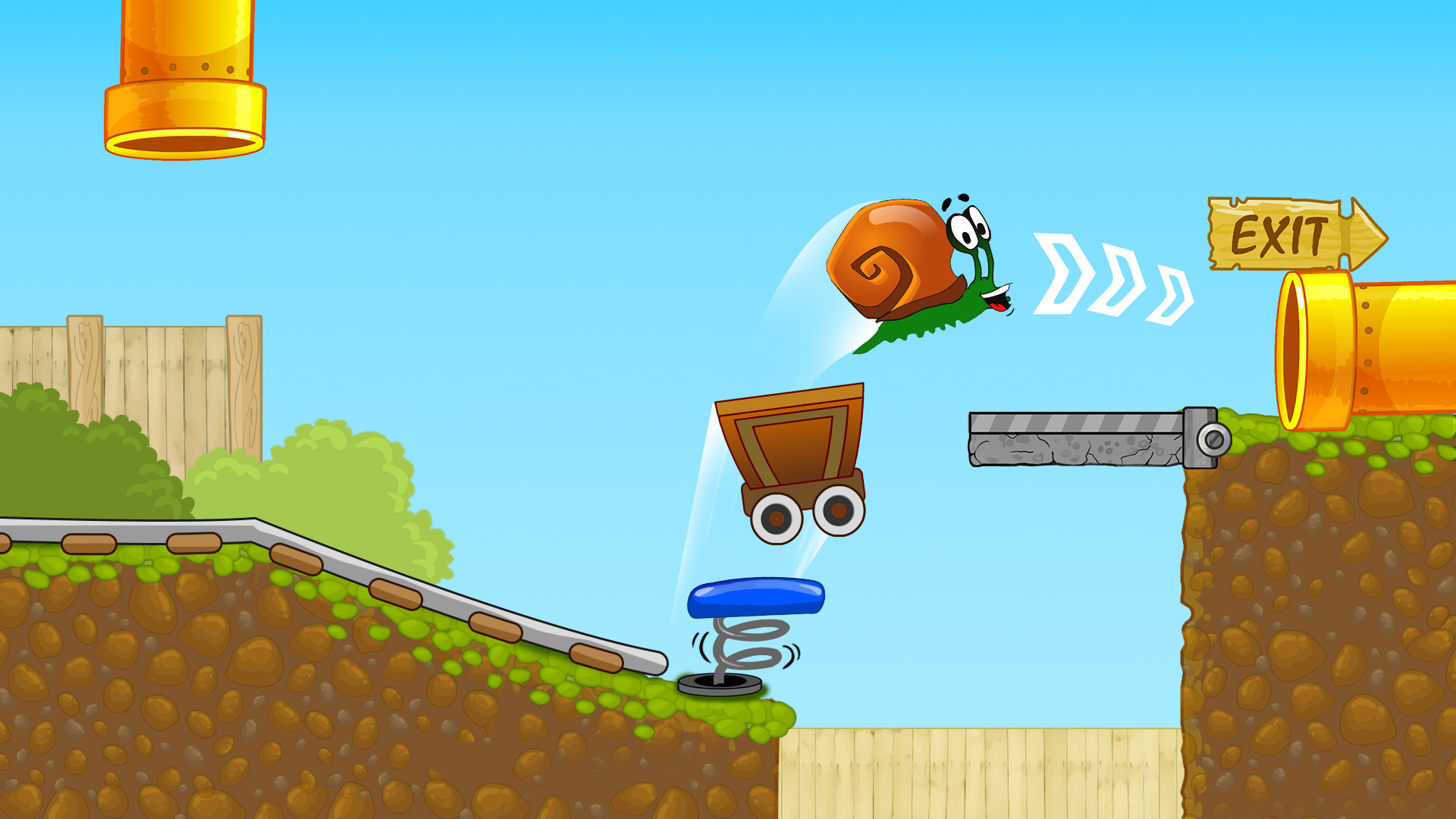 اسکرین شات 8 بازی Snail Bob 1: Adventure Game