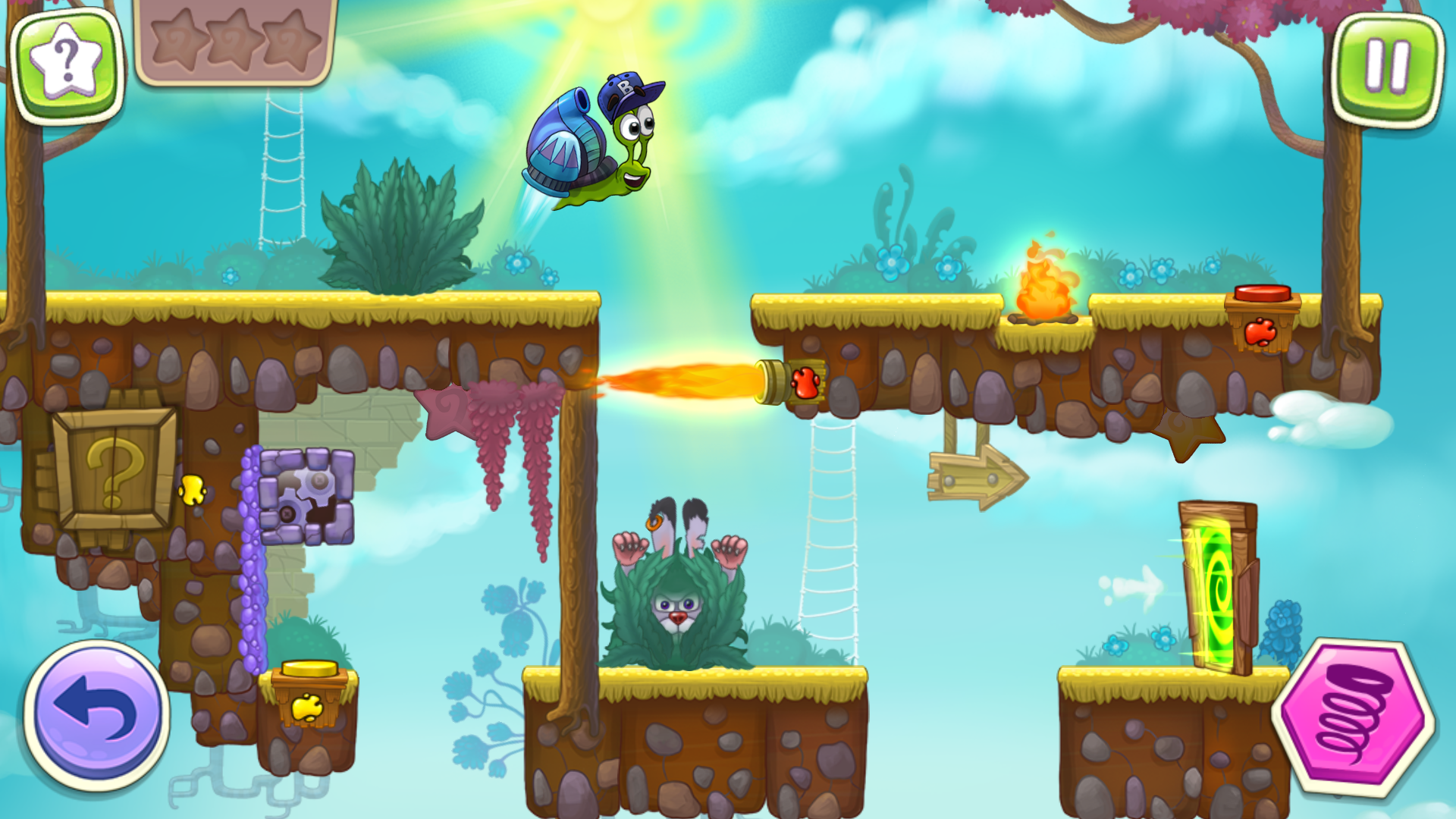 اسکرین شات 4 بازی Snail Bob 3