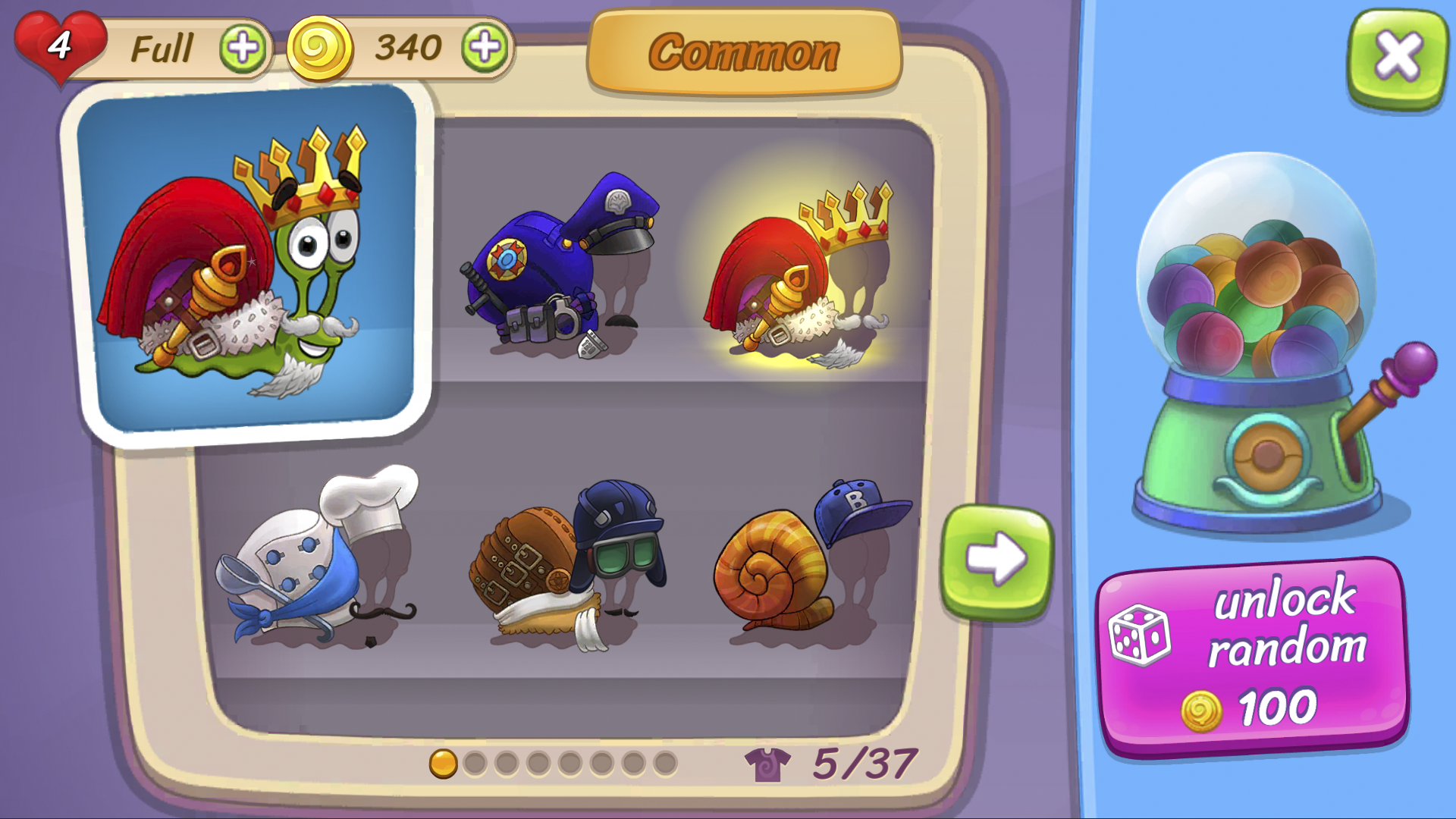 اسکرین شات 3 بازی Snail Bob 3