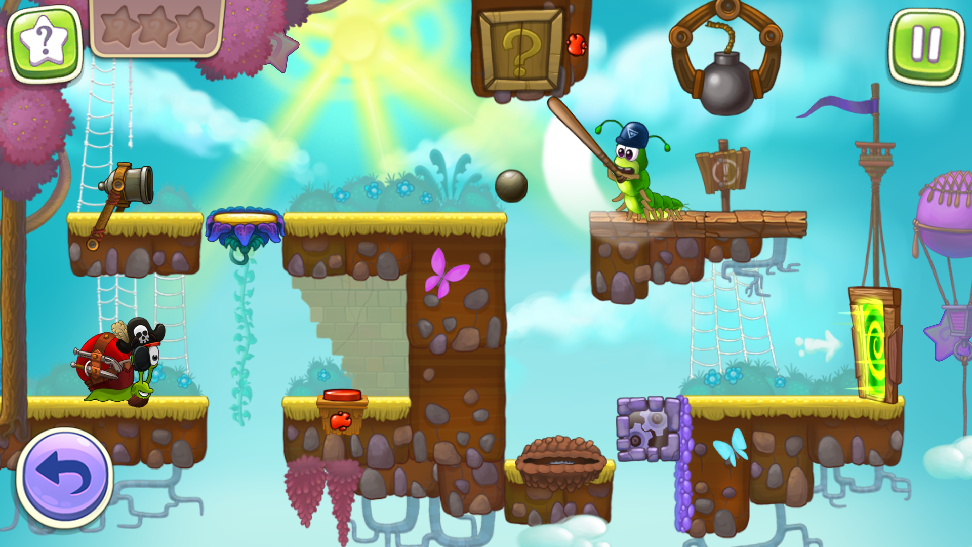 اسکرین شات 5 بازی Snail Bob 3