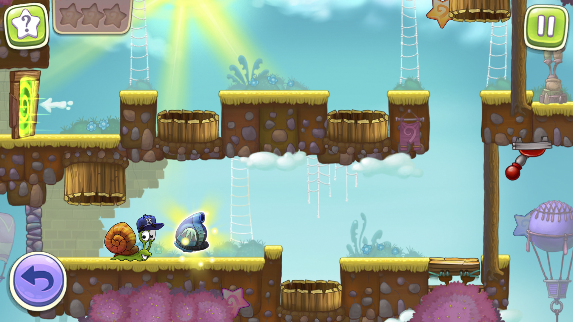 اسکرین شات 6 بازی Snail Bob 3