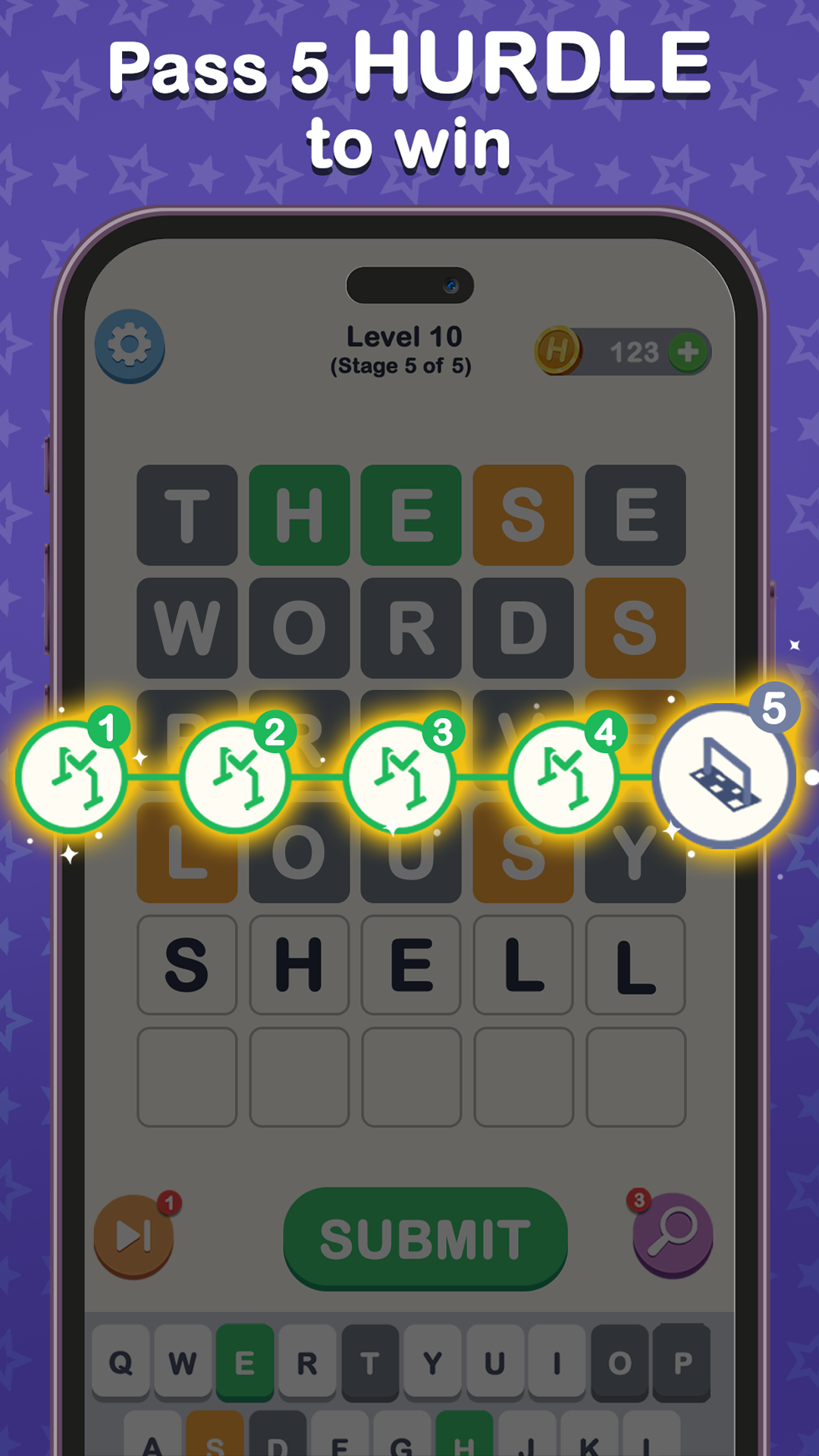 اسکرین شات بازی Hurdle - Guess The Word 5