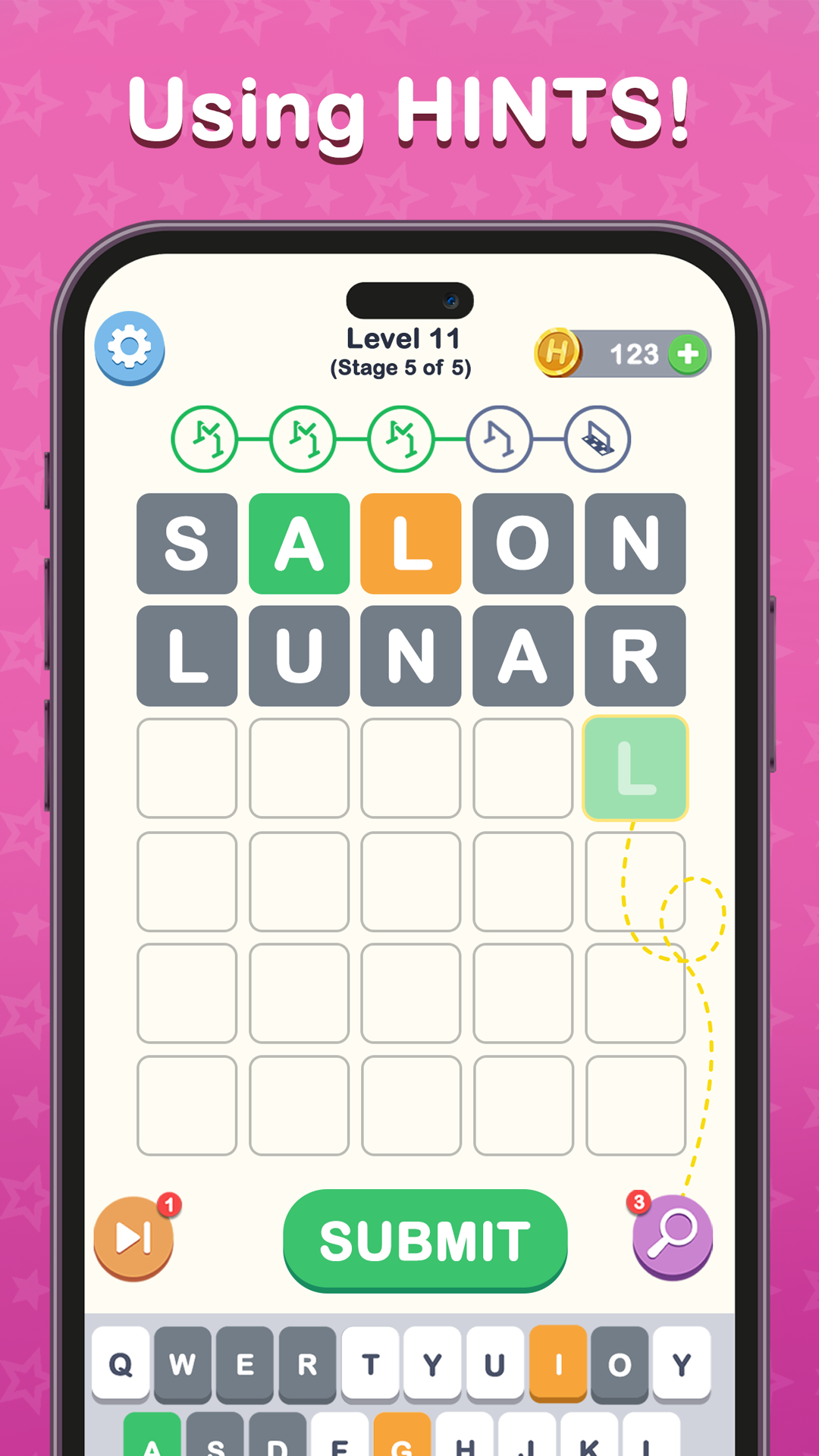 اسکرین شات بازی Hurdle - Guess The Word 6
