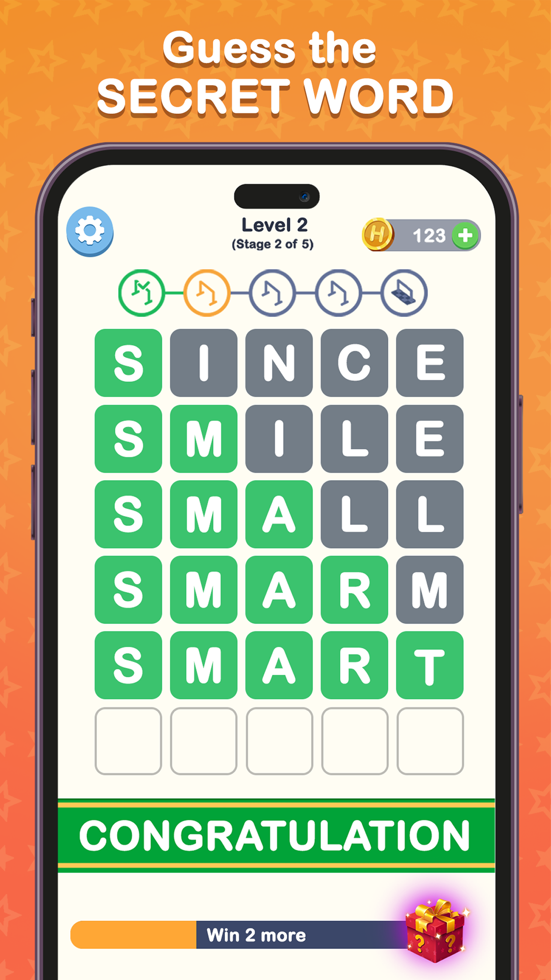 اسکرین شات بازی Hurdle - Guess The Word 3