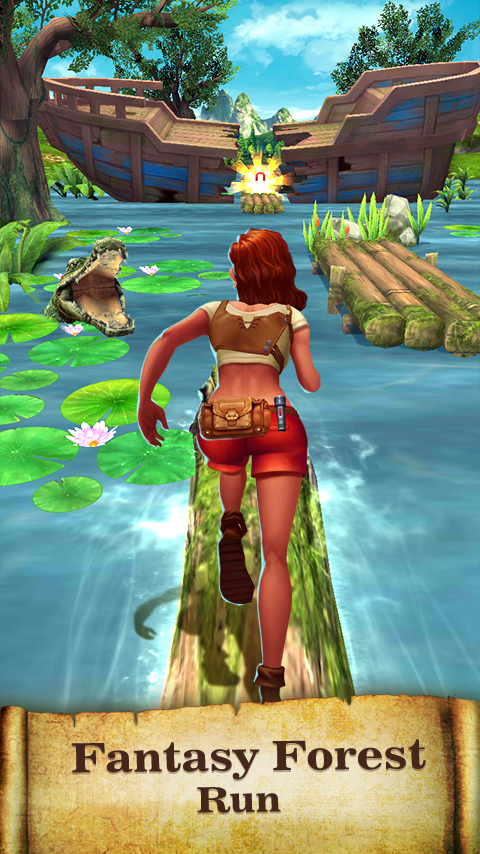 اسکرین شات بازی Endless Run: Jungle Escape 2