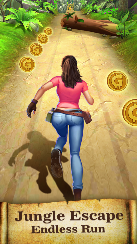 اسکرین شات بازی Endless Run: Jungle Escape 1