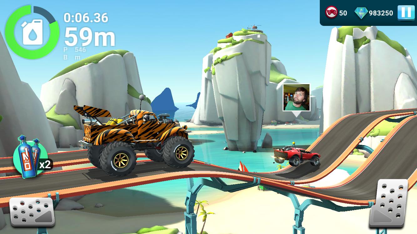 اسکرین شات 2 بازی MMX Hill Dash 2 – Race Offroad