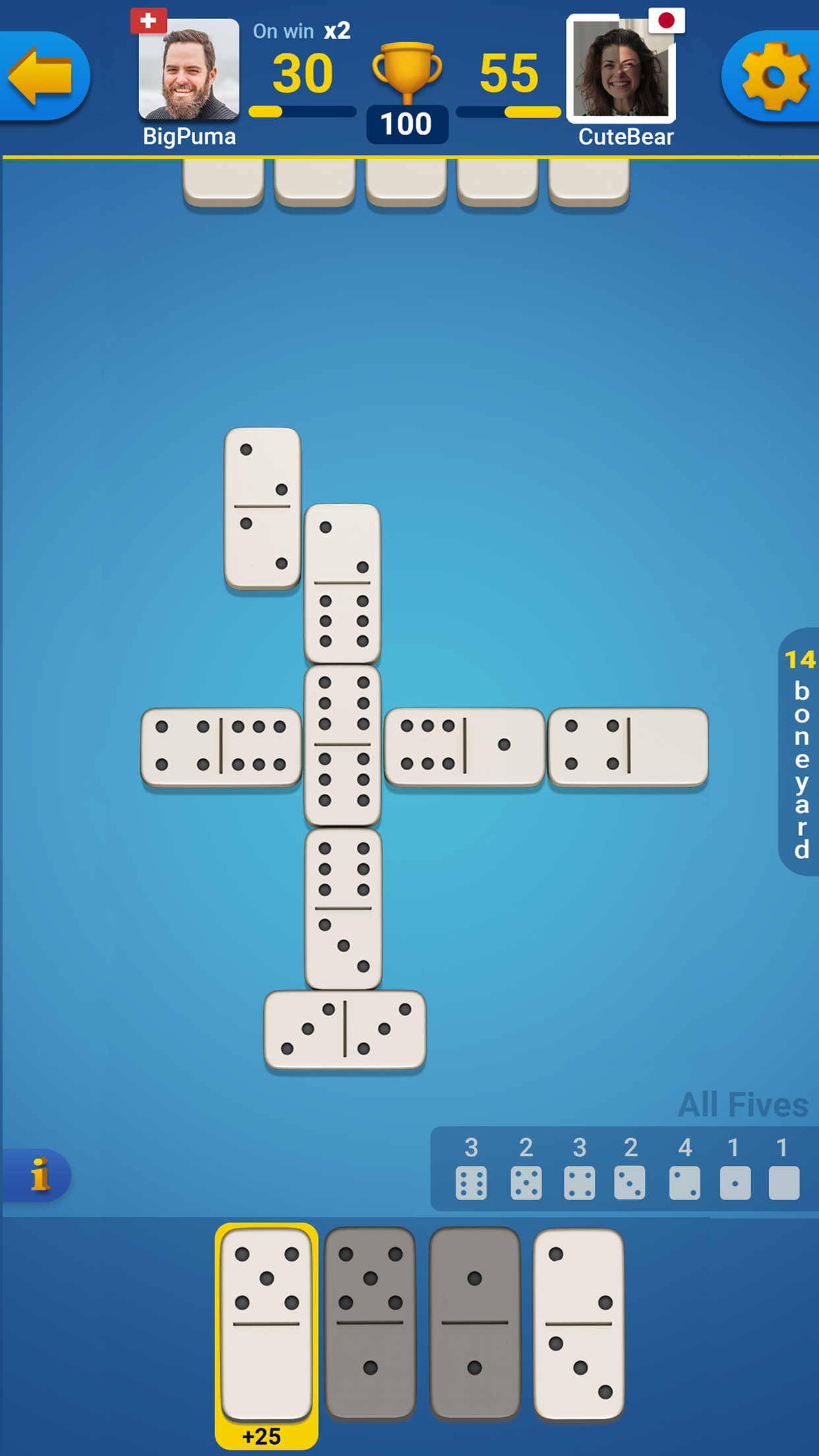 اسکرین شات 7 بازی Dominos Party - Classic Domino