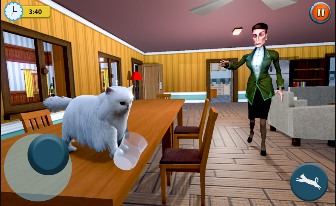 اسکرین شات 1 بازی Virtual Cat Simulator Pet Cat