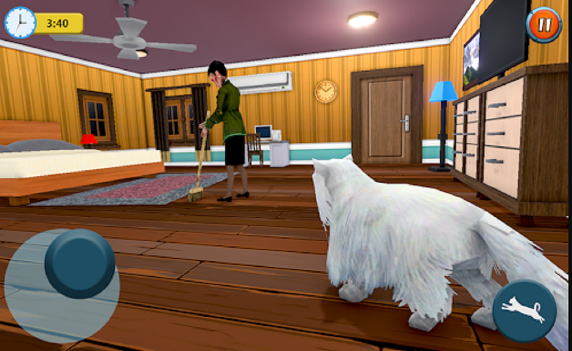 اسکرین شات 2 بازی Virtual Cat Simulator Pet Cat
