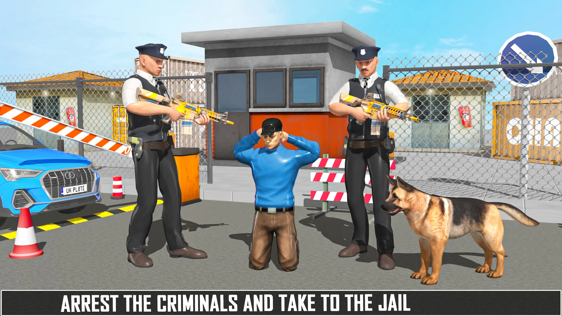 اسکرین شات 2 برنامه Border Patrol Police Duty Game