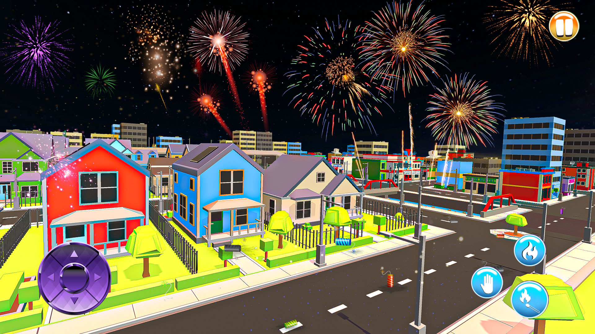 اسکرین شات 5 برنامه Fireworks Boy Simulator Dubai