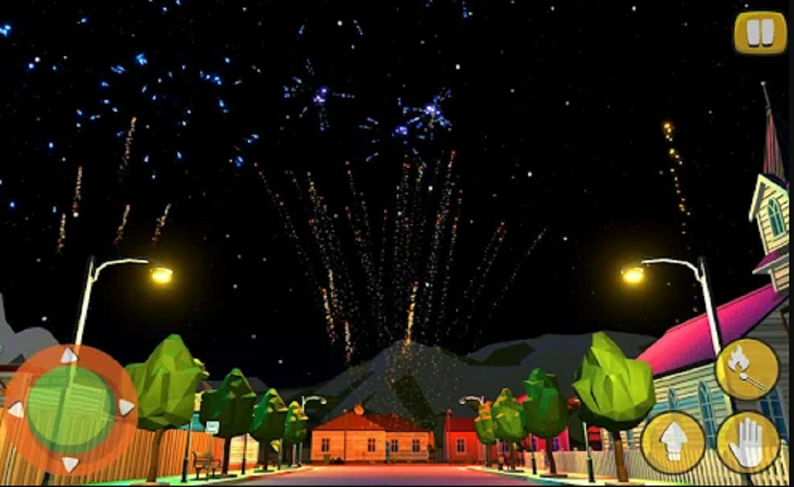 اسکرین شات 2 برنامه Fireworks Boy Simulator 3D