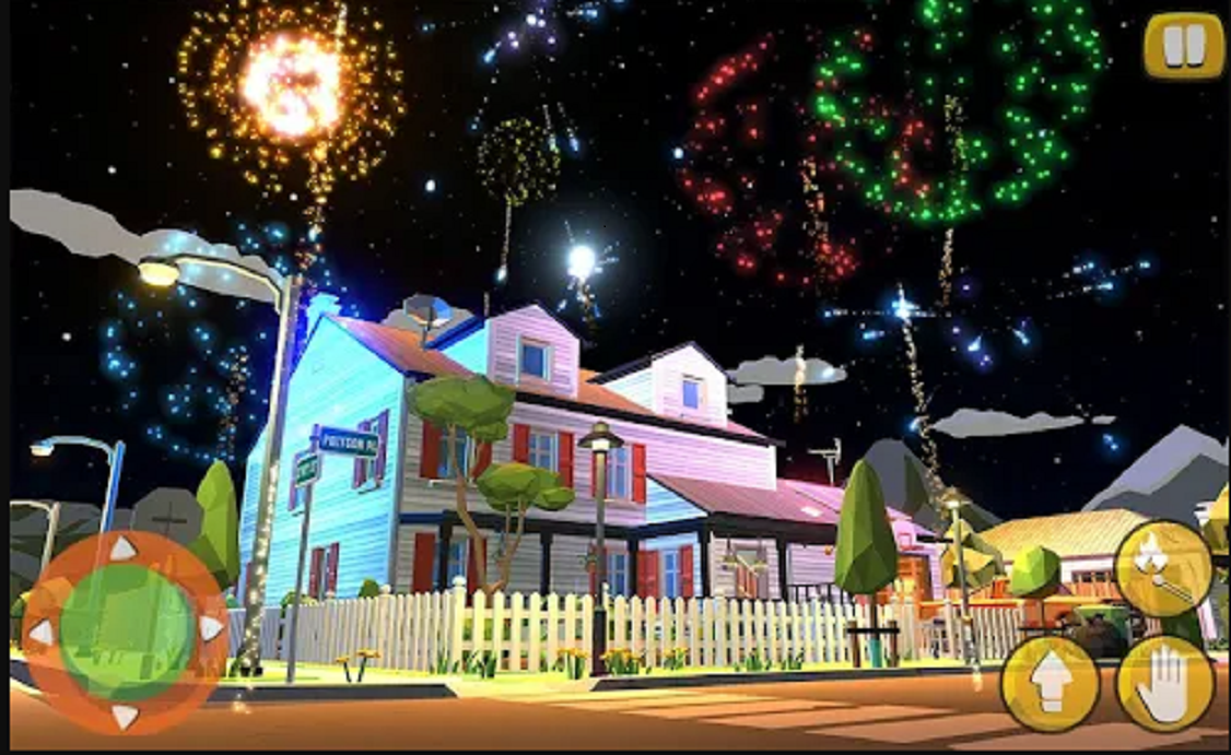 اسکرین شات 1 برنامه Fireworks Boy Simulator 3D