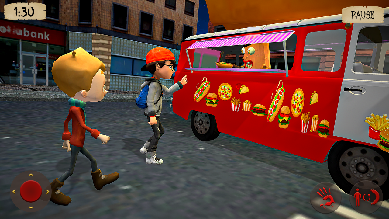 اسکرین شات 4 بازی Scary Sausage Horror Evil Game