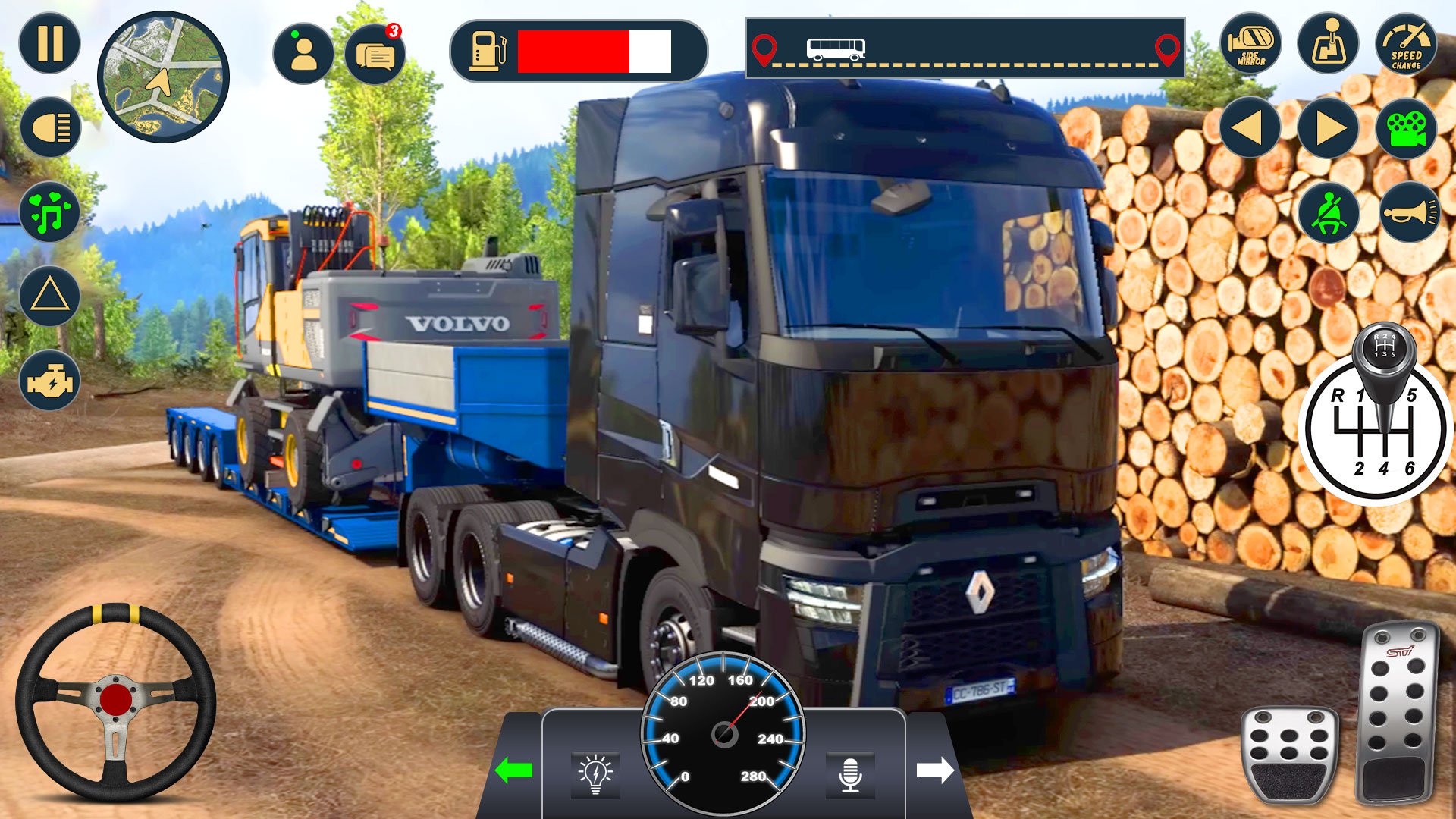 اسکرین شات 4 بازی Truck Simulator 3D: Euro Truck