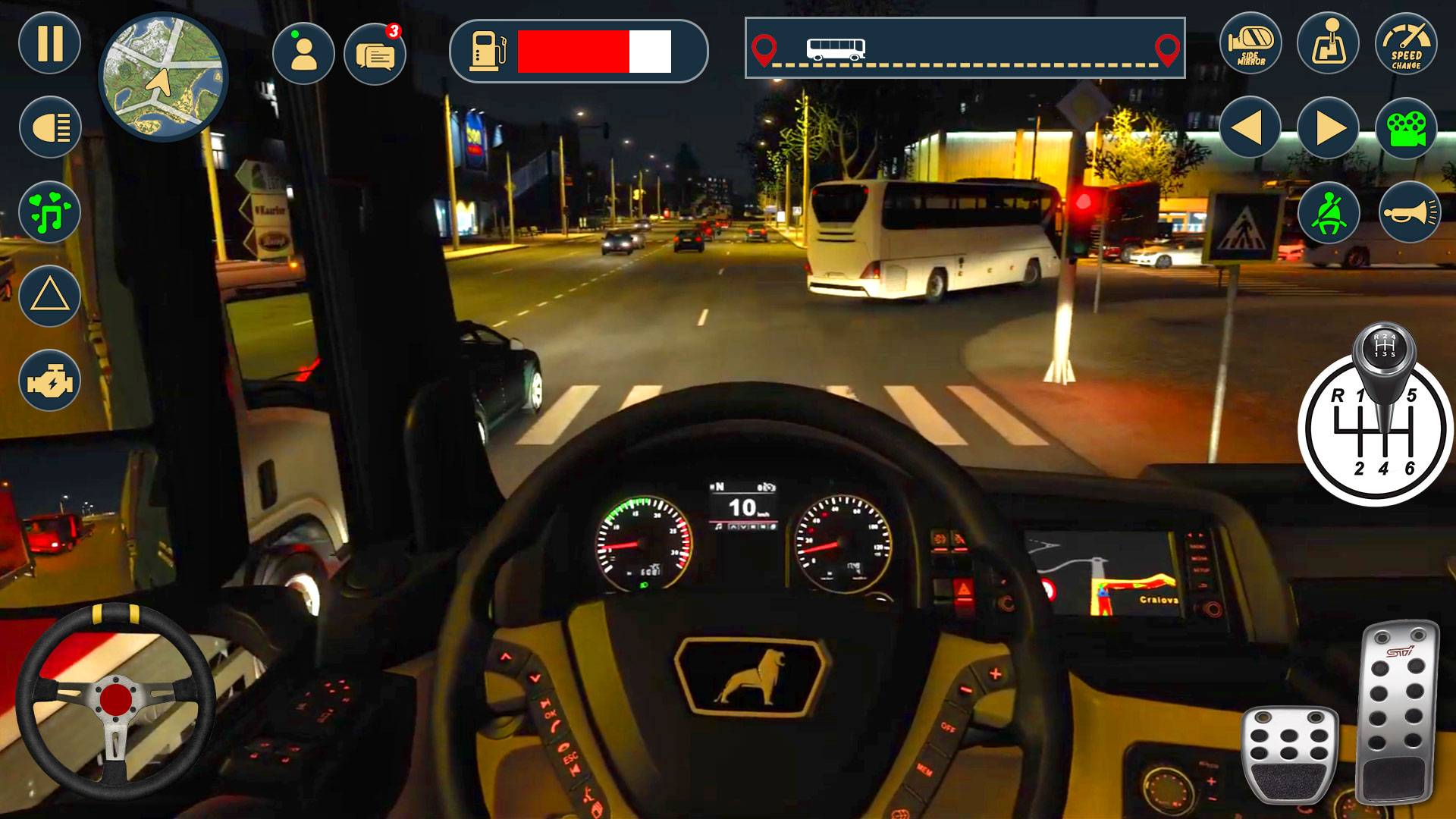 اسکرین شات 3 بازی Truck Simulator 3D: Euro Truck