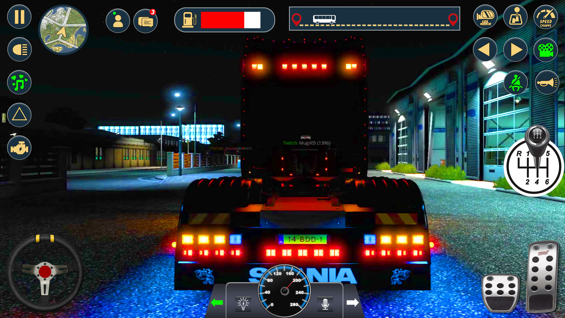 اسکرین شات 1 بازی Truck Simulator 3D: Euro Truck