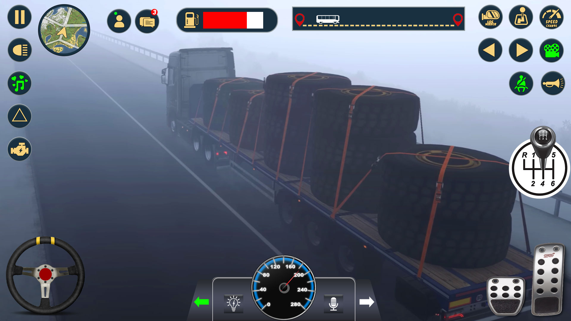 اسکرین شات 6 بازی Truck Simulator 3D: Euro Truck
