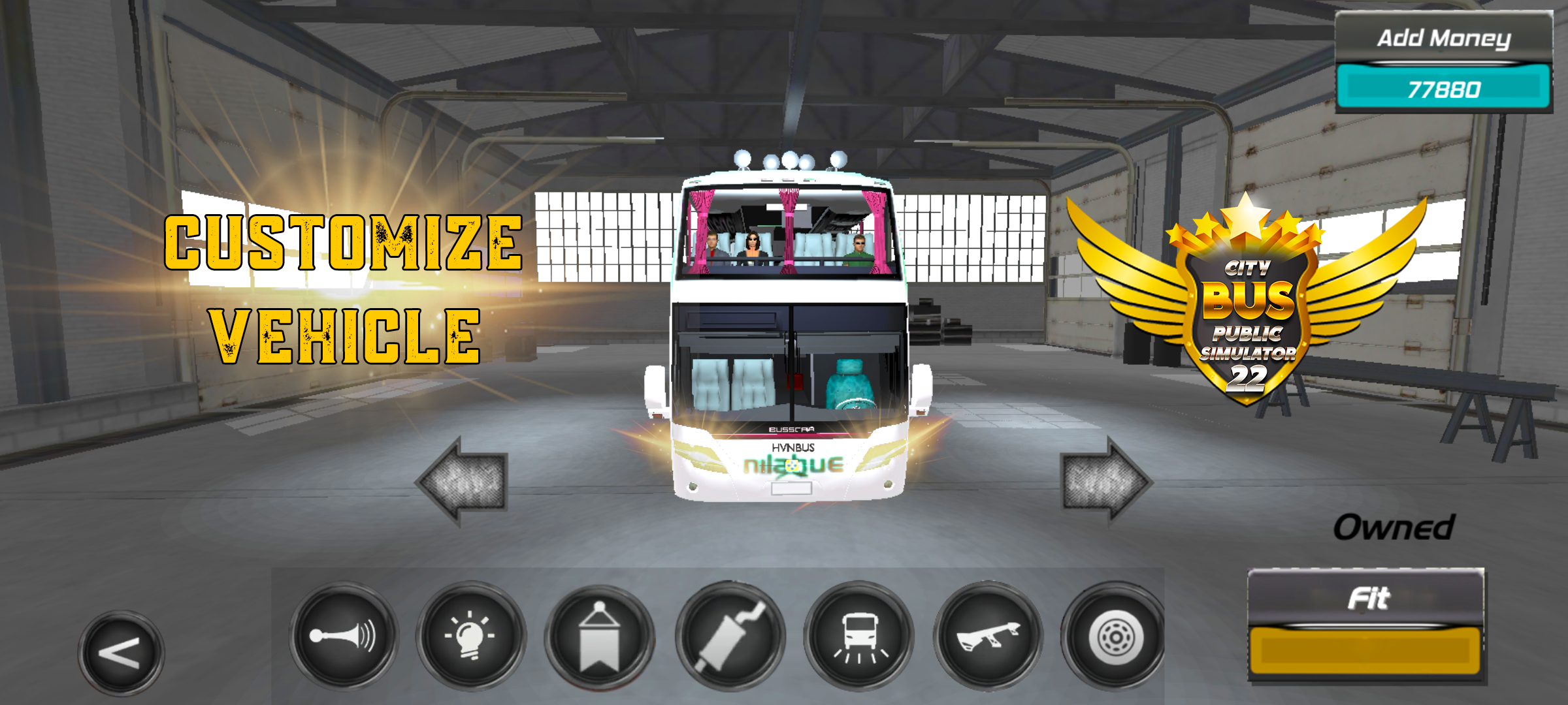 اسکرین شات 2 بازی Public Bus Driver : City Coach