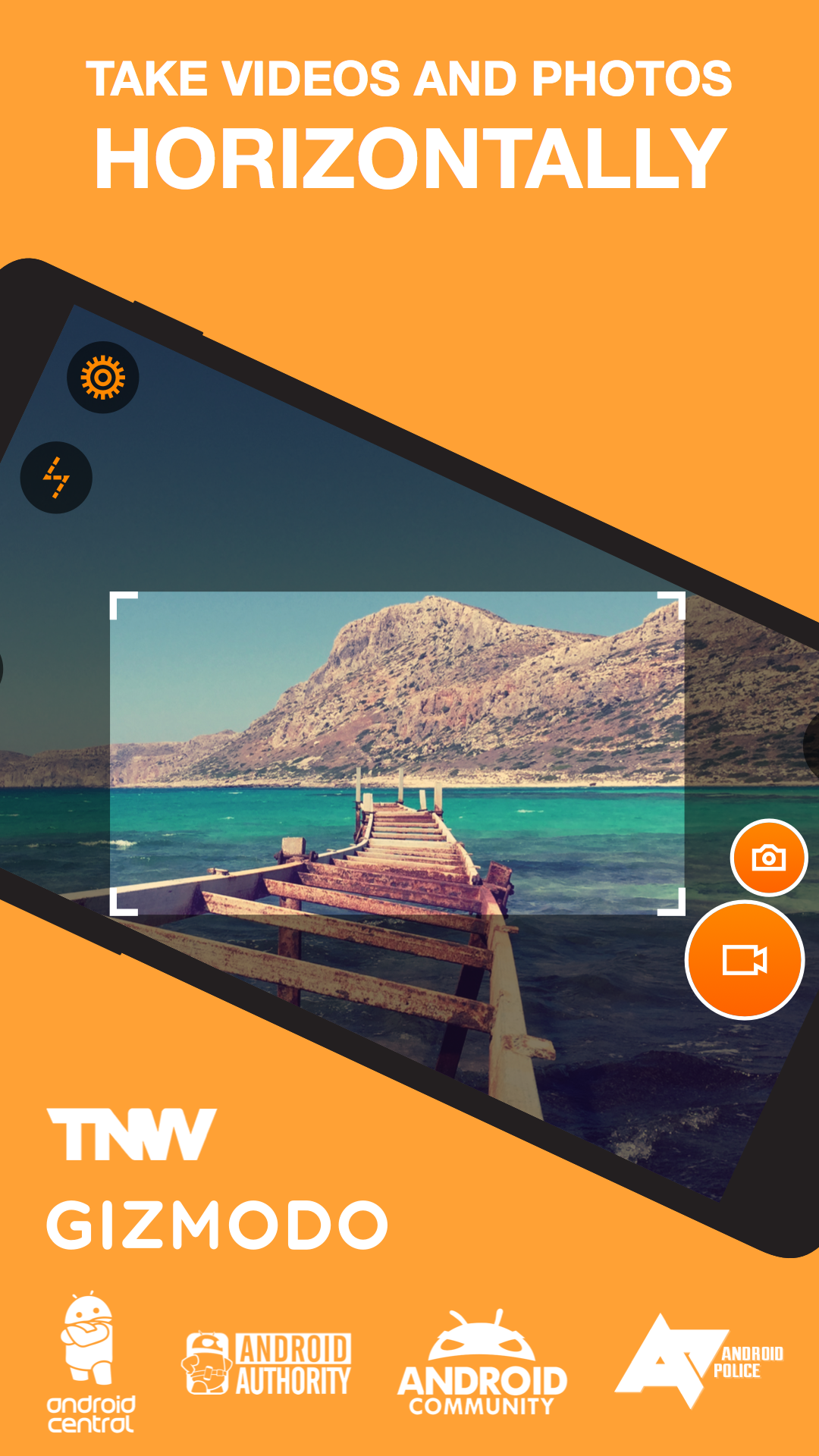 اسکرین شات 1 برنامه Horizon Camera