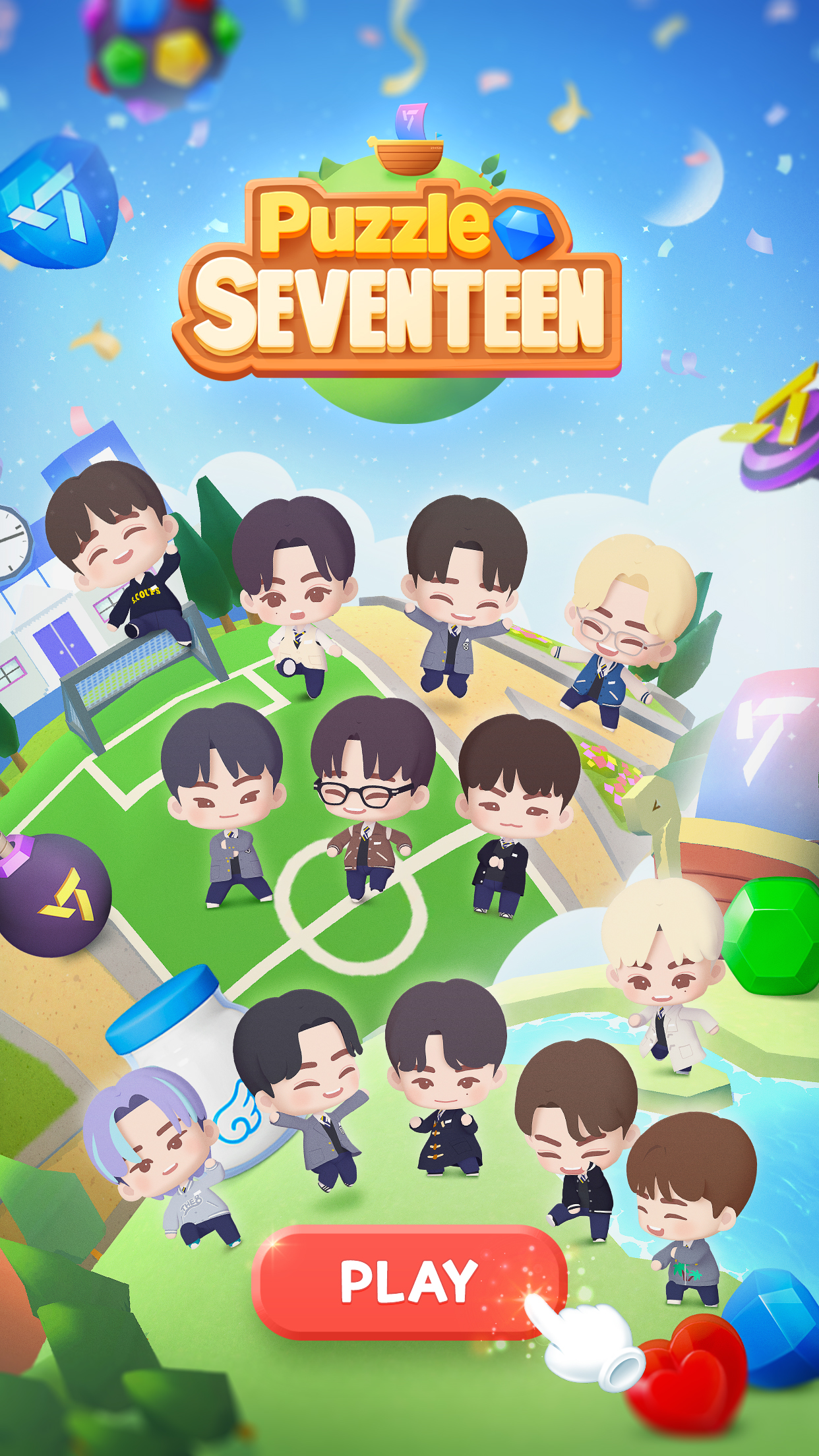 اسکرین شات 1 بازی Puzzle SEVENTEEN