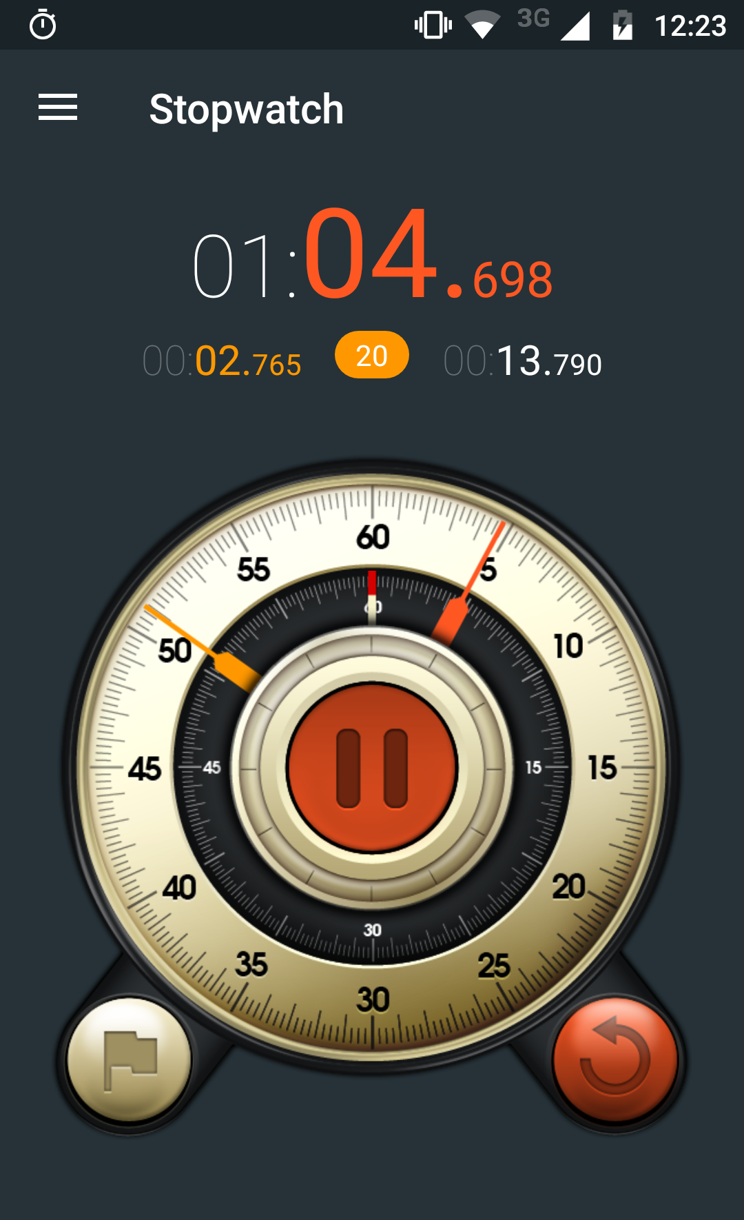 اسکرین شات 8 برنامه Stopwatch Timer