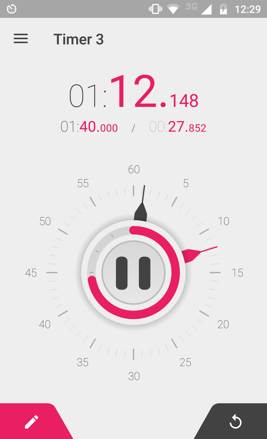 اسکرین شات 4 برنامه Stopwatch Timer