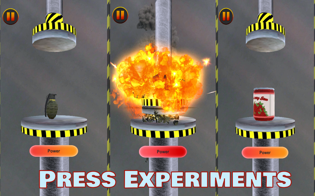 اسکرین شات 1 بازی Real Hydraulic Press: Crush 3D