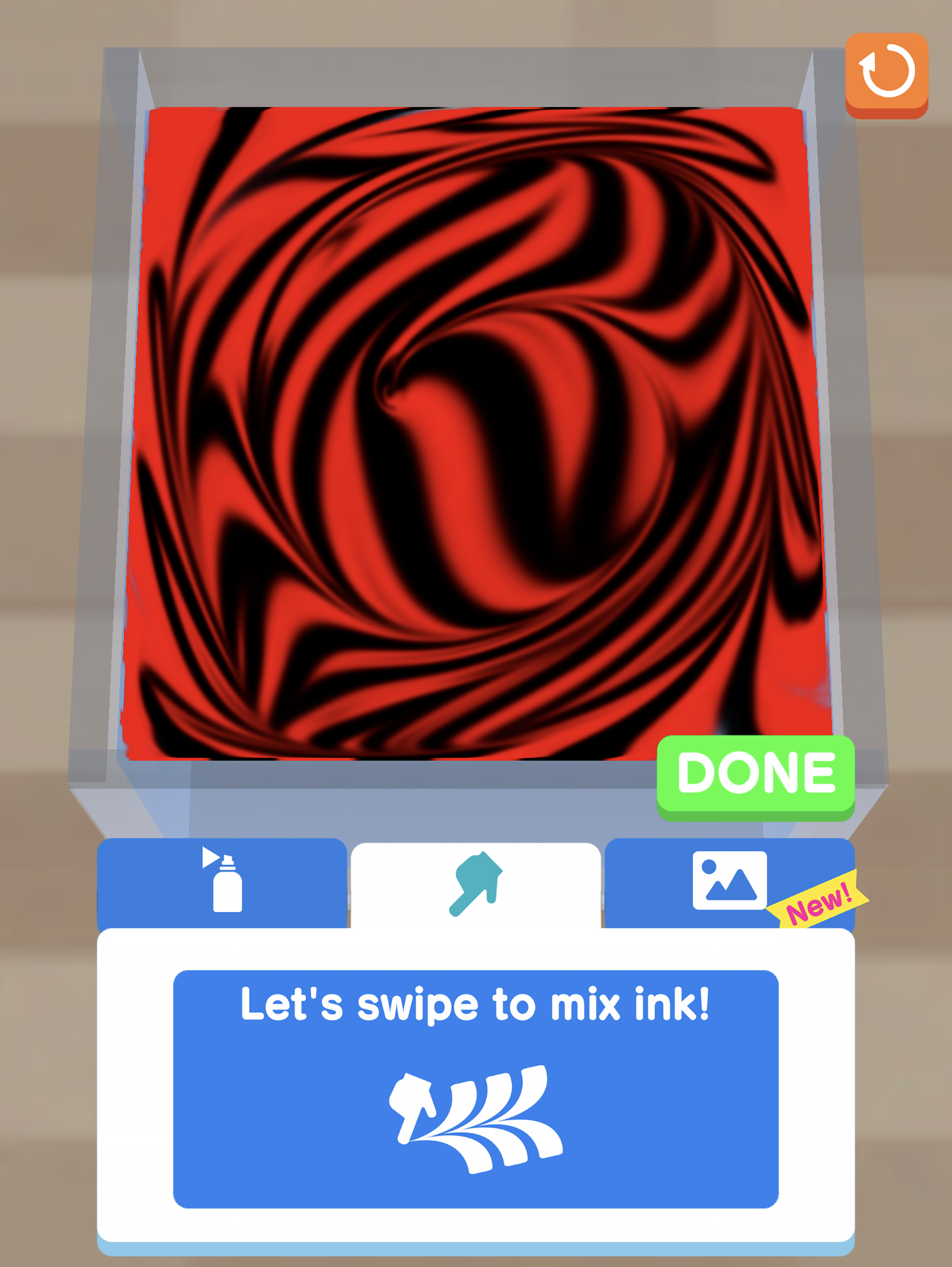 اسکرین شات 1 بازی Watermarbling