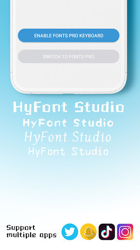 اسکرین شات 2 برنامه Fonts Pro - Emoji Keyboard Font