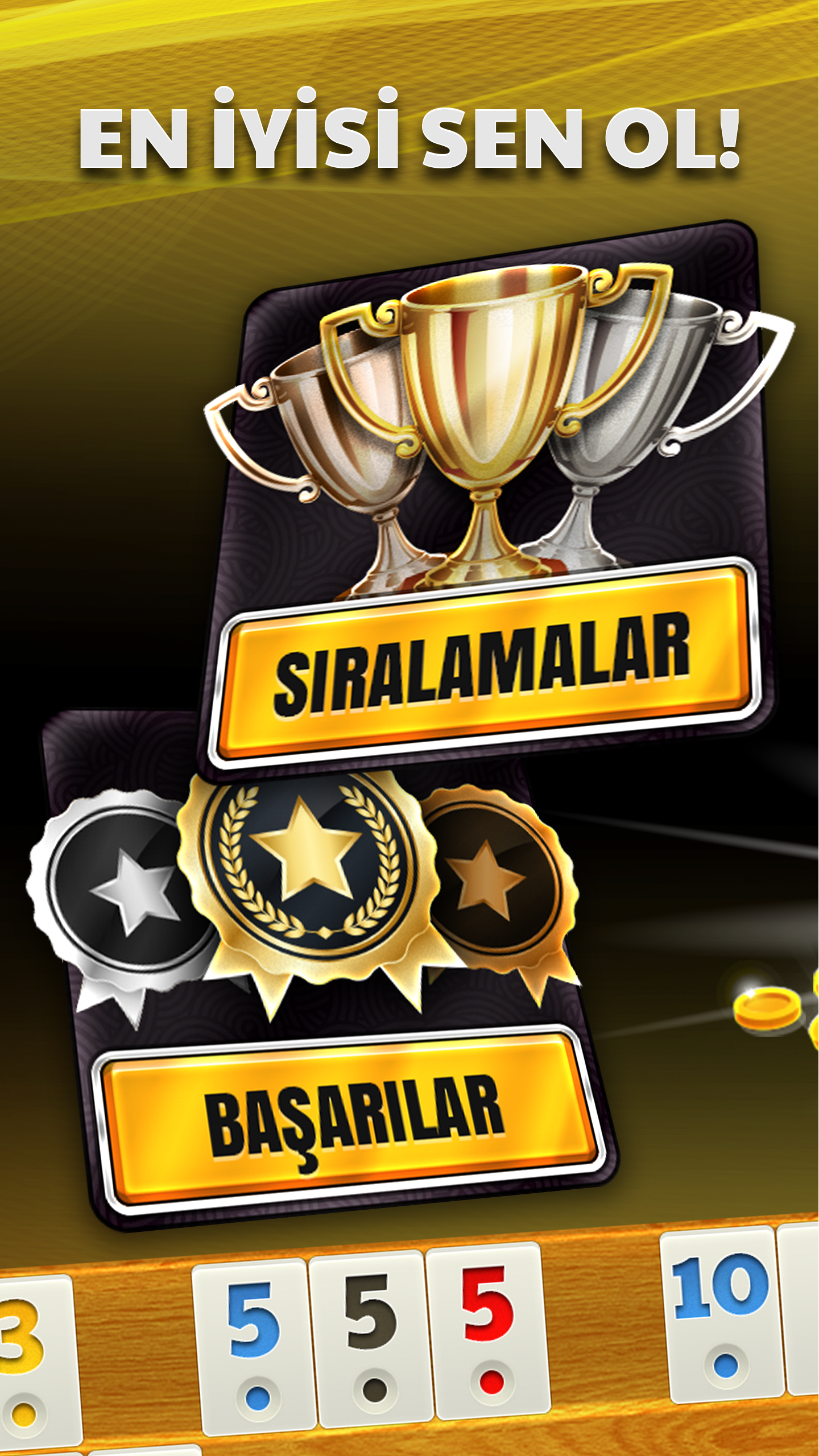 اسکرین شات 2 بازی Okey - İnternetsiz