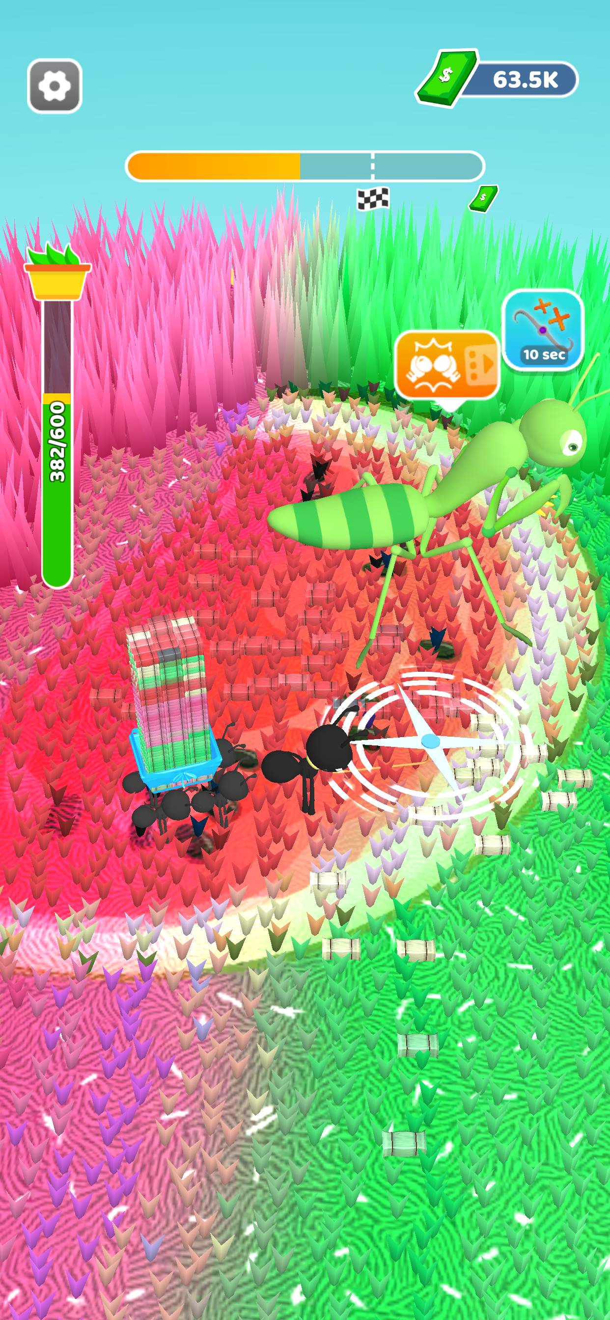 اسکرین شات 2 بازی Ant Master - Grass Cutter