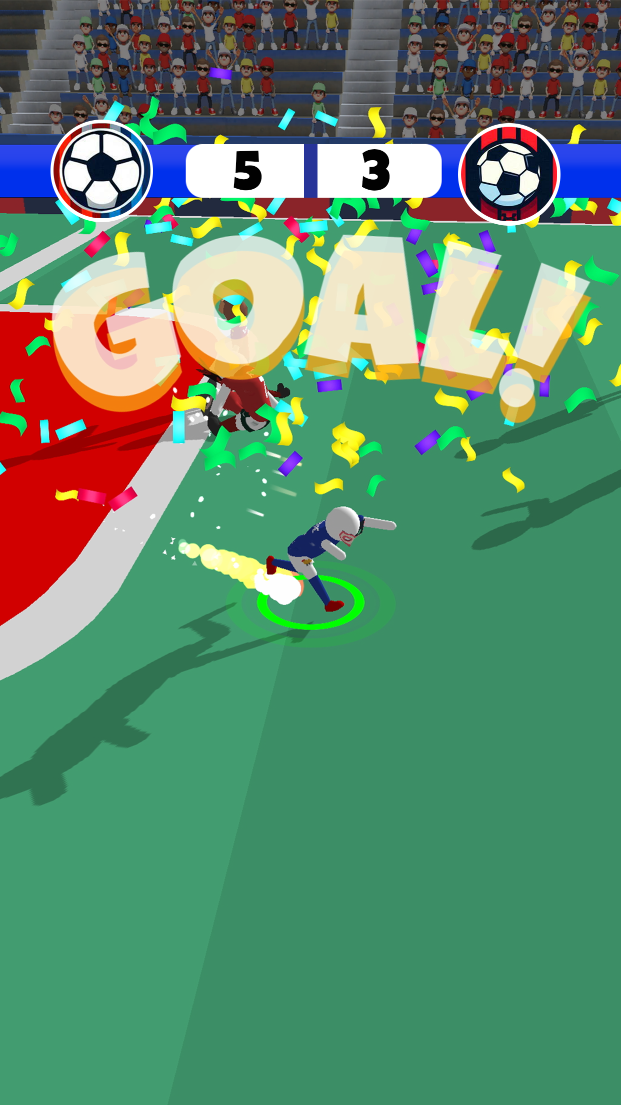 اسکرین شات 3 بازی Ball Brawl 3D - Soccer Cup