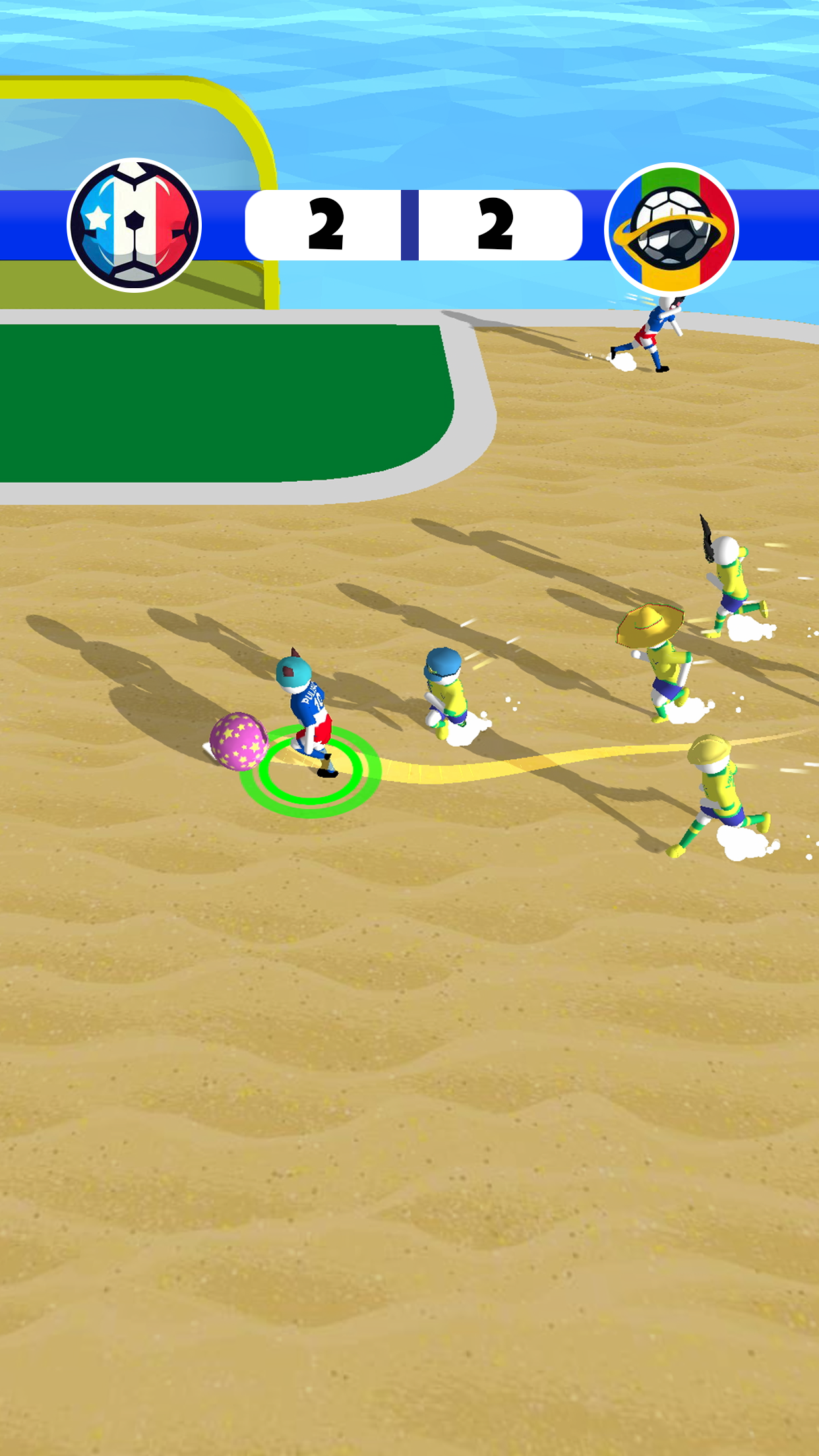 اسکرین شات 2 بازی Ball Brawl 3D - Soccer Cup