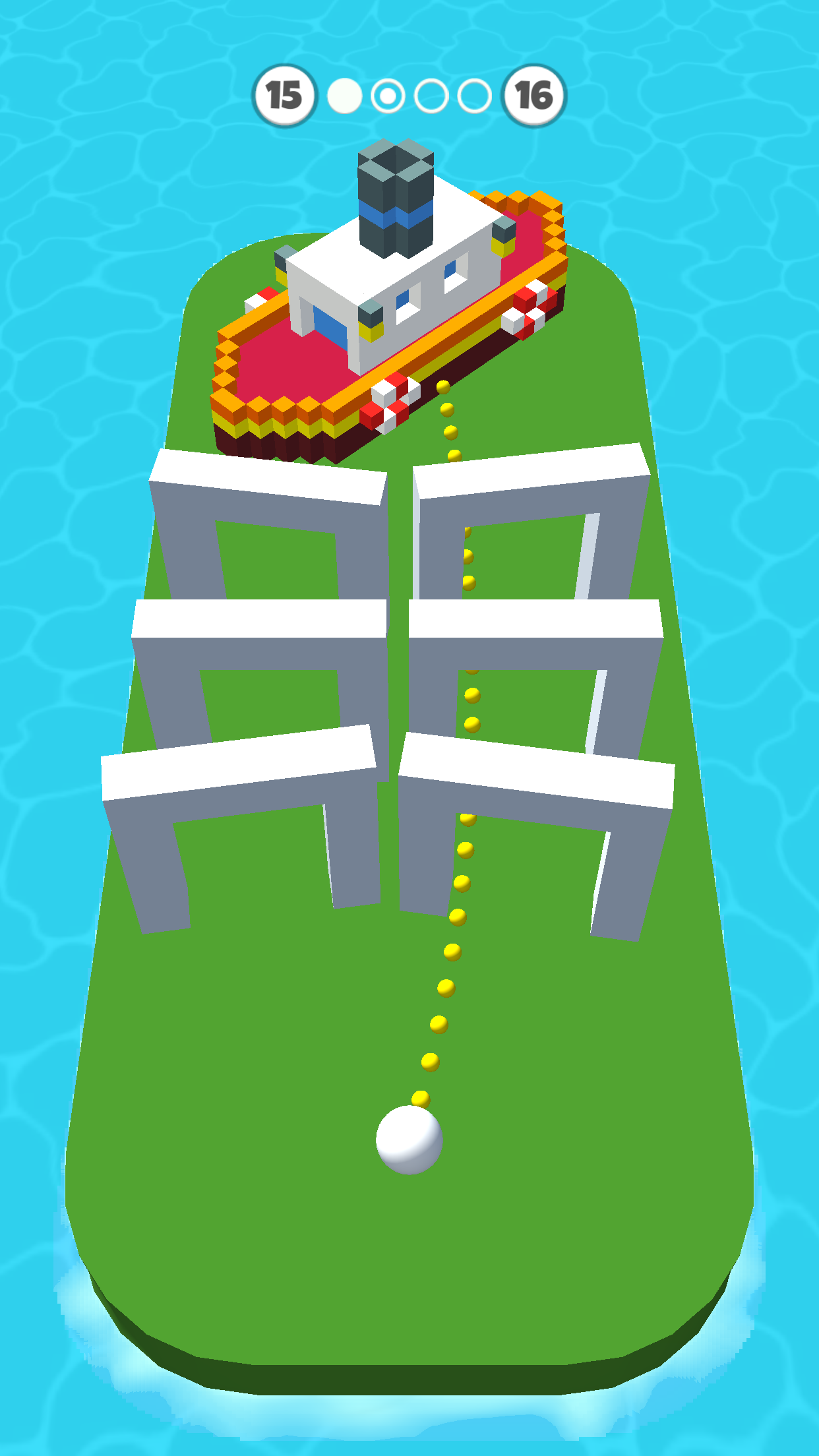 اسکرین شات 3 بازی Cube Blast 3D - Voxel Pop