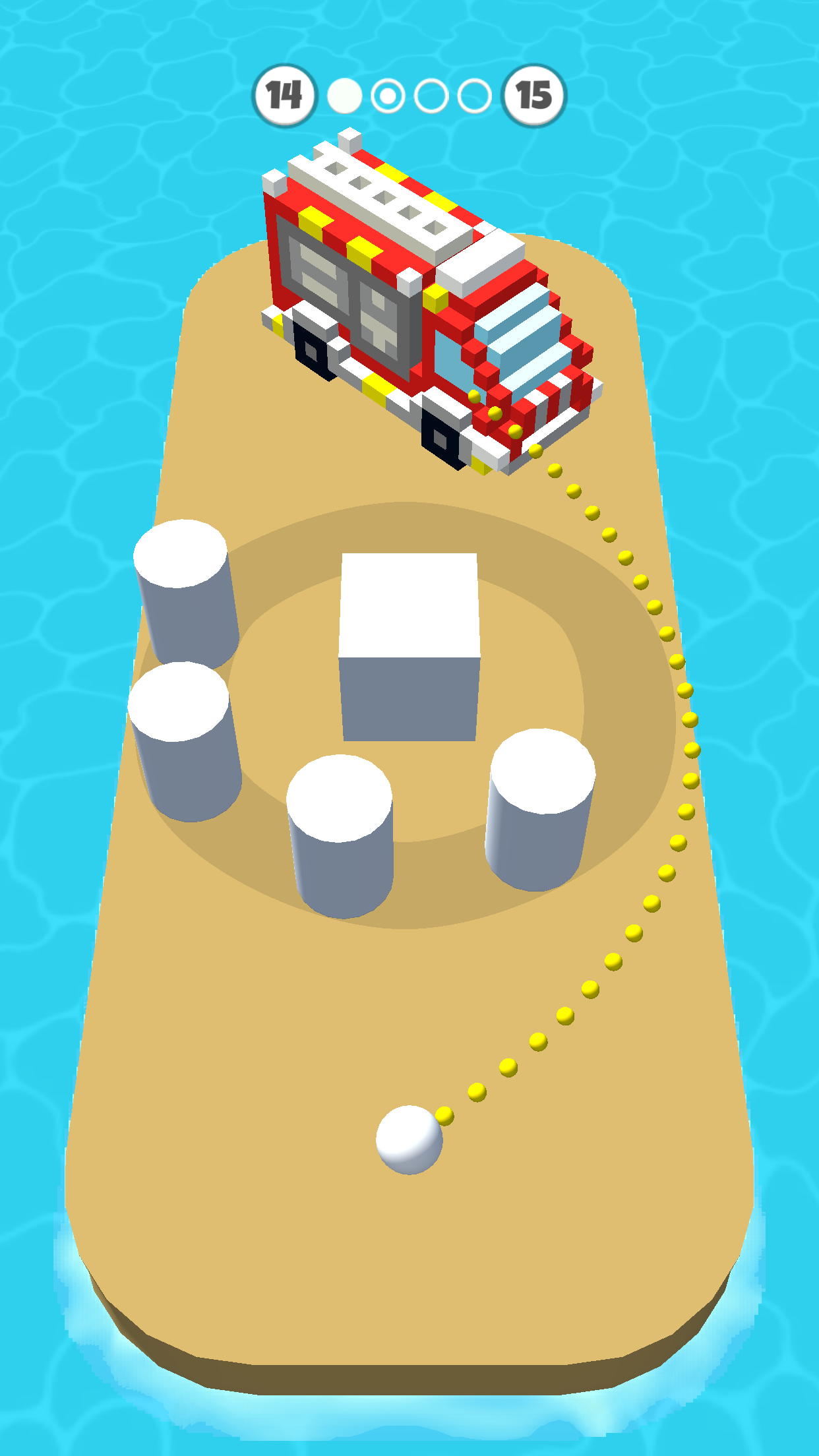 اسکرین شات 5 بازی Cube Blast 3D - Voxel Pop