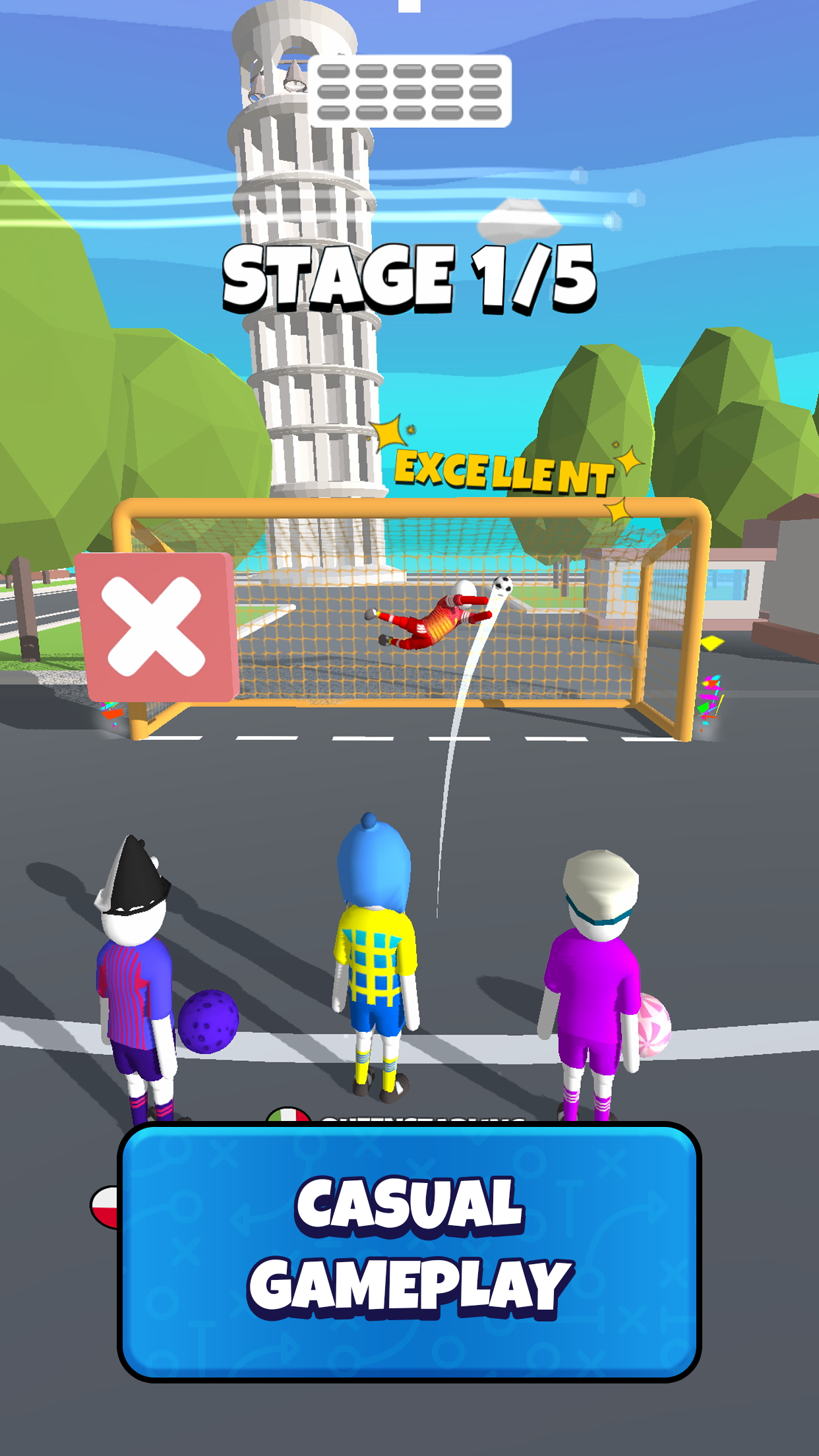 اسکرین شات 7 بازی Goal Party - Soccer Freekick