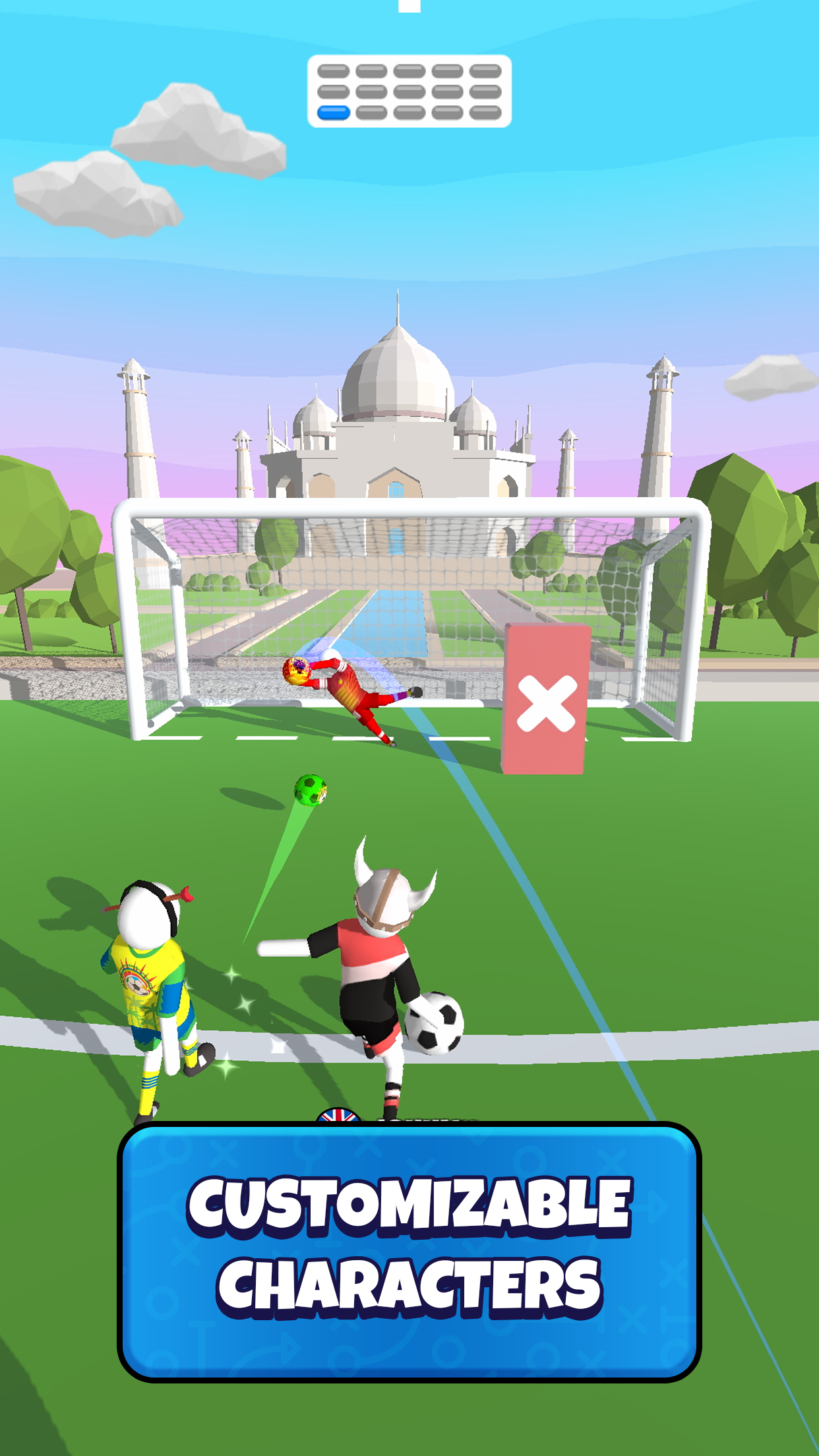 اسکرین شات 5 بازی Goal Party - Soccer Freekick