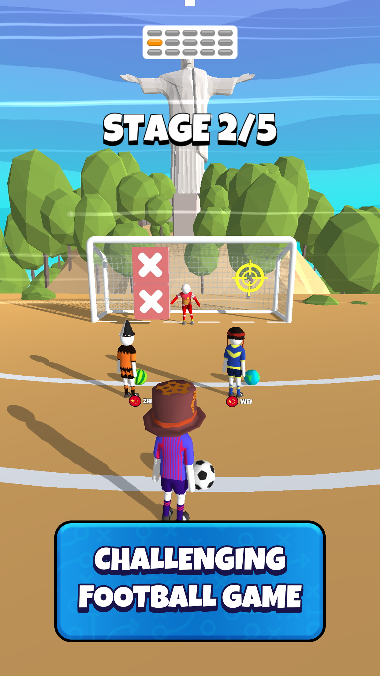 اسکرین شات 1 بازی Goal Party - Soccer Freekick