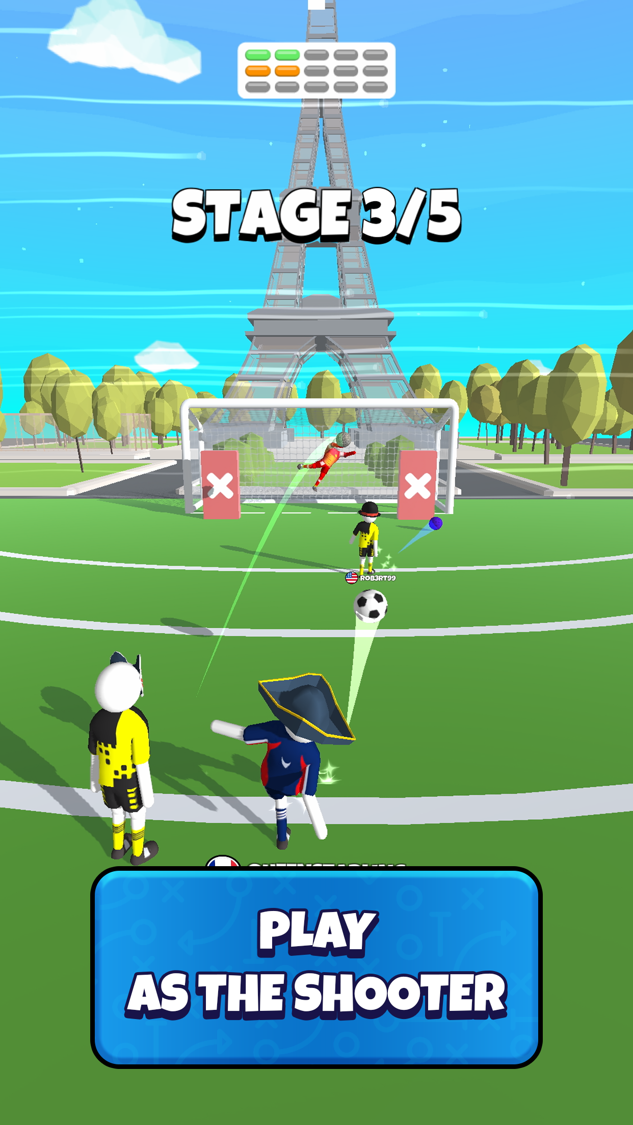 اسکرین شات 2 بازی Goal Party - Soccer Freekick